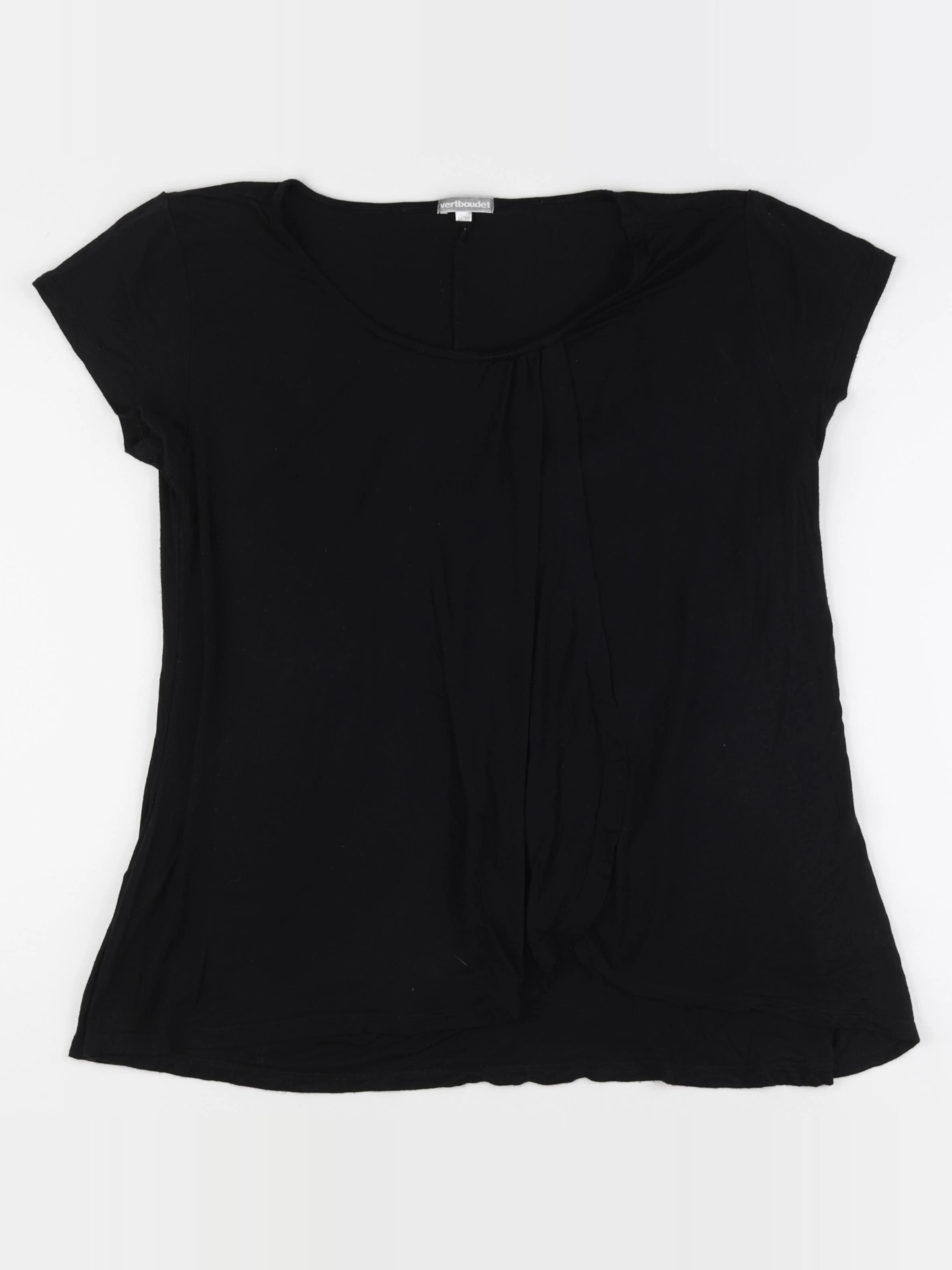 Vertbaudet - tee-shirt grossesse noir - 38 à 40