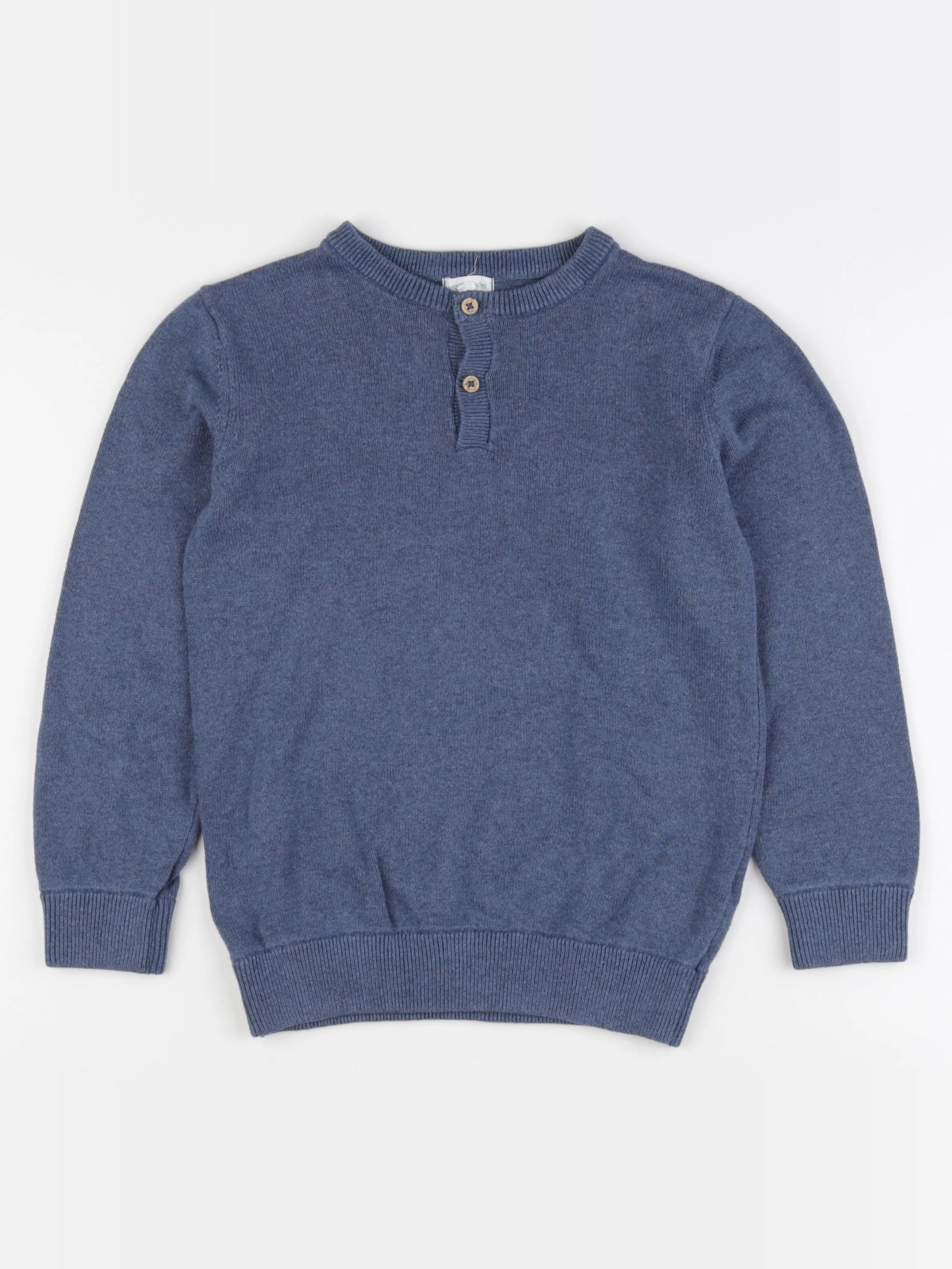 Vertbaudet - pull bleu - 10 ans