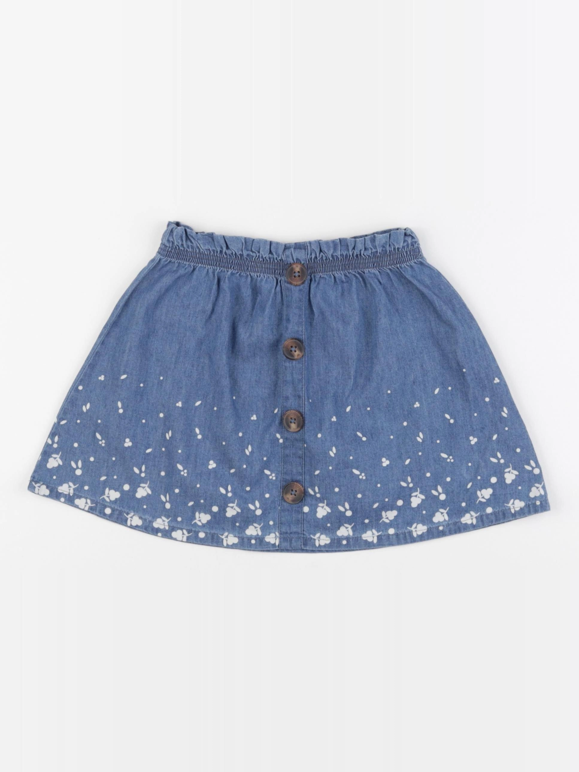 Vertbaudet - jupe bleu - 5 ans