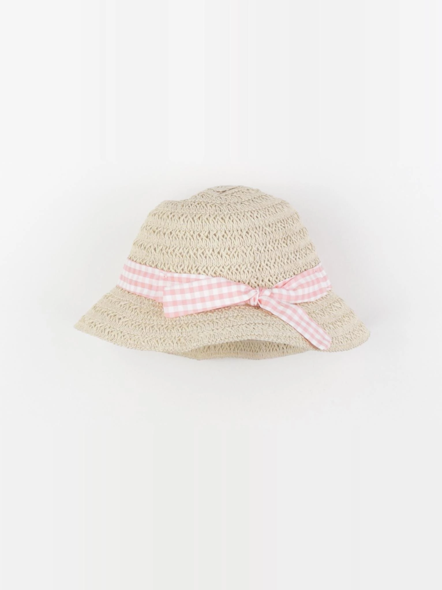 Vertbaudet - chapeau beige - 3/6 mois