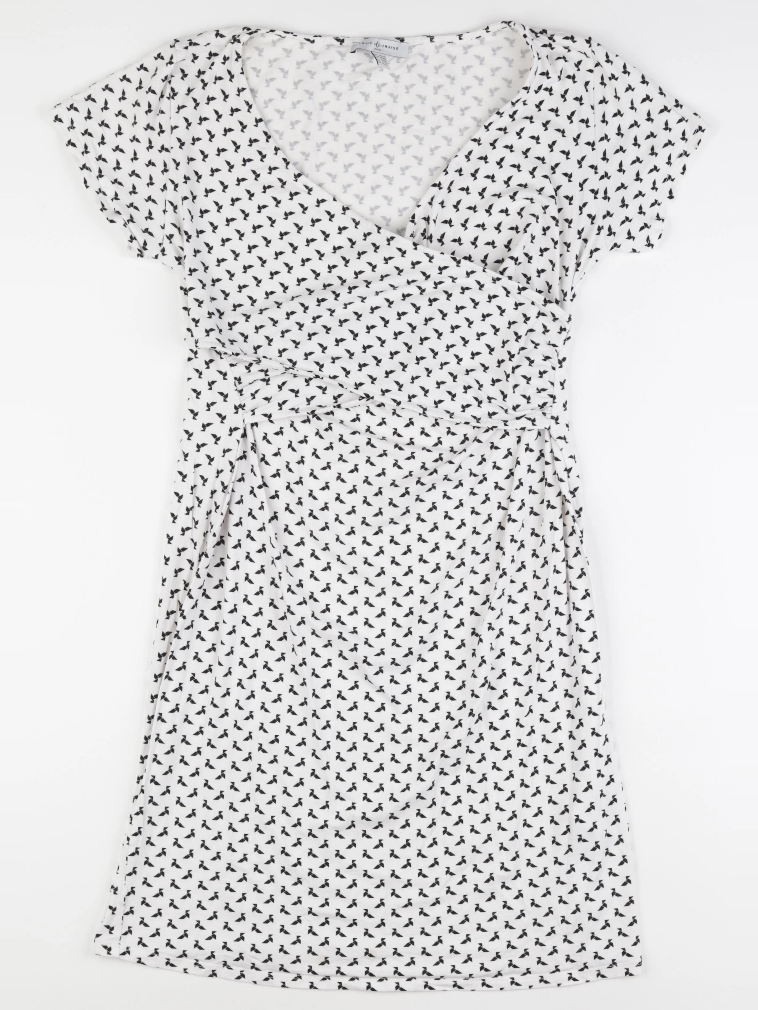 Envie de fraise - robe grossesse blanc - 40 à 42
