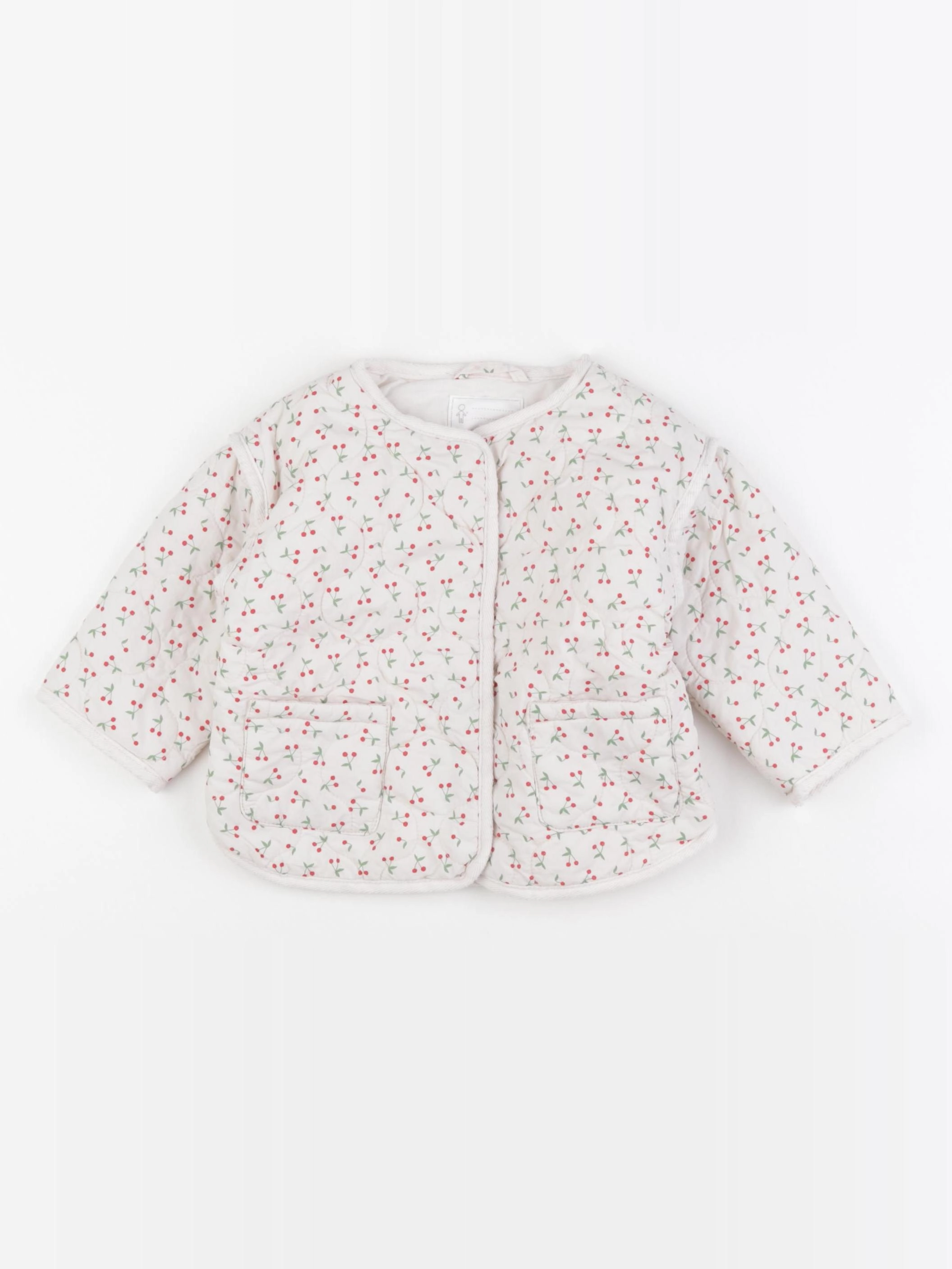 Vertbaudet - veste blanc - 12 mois