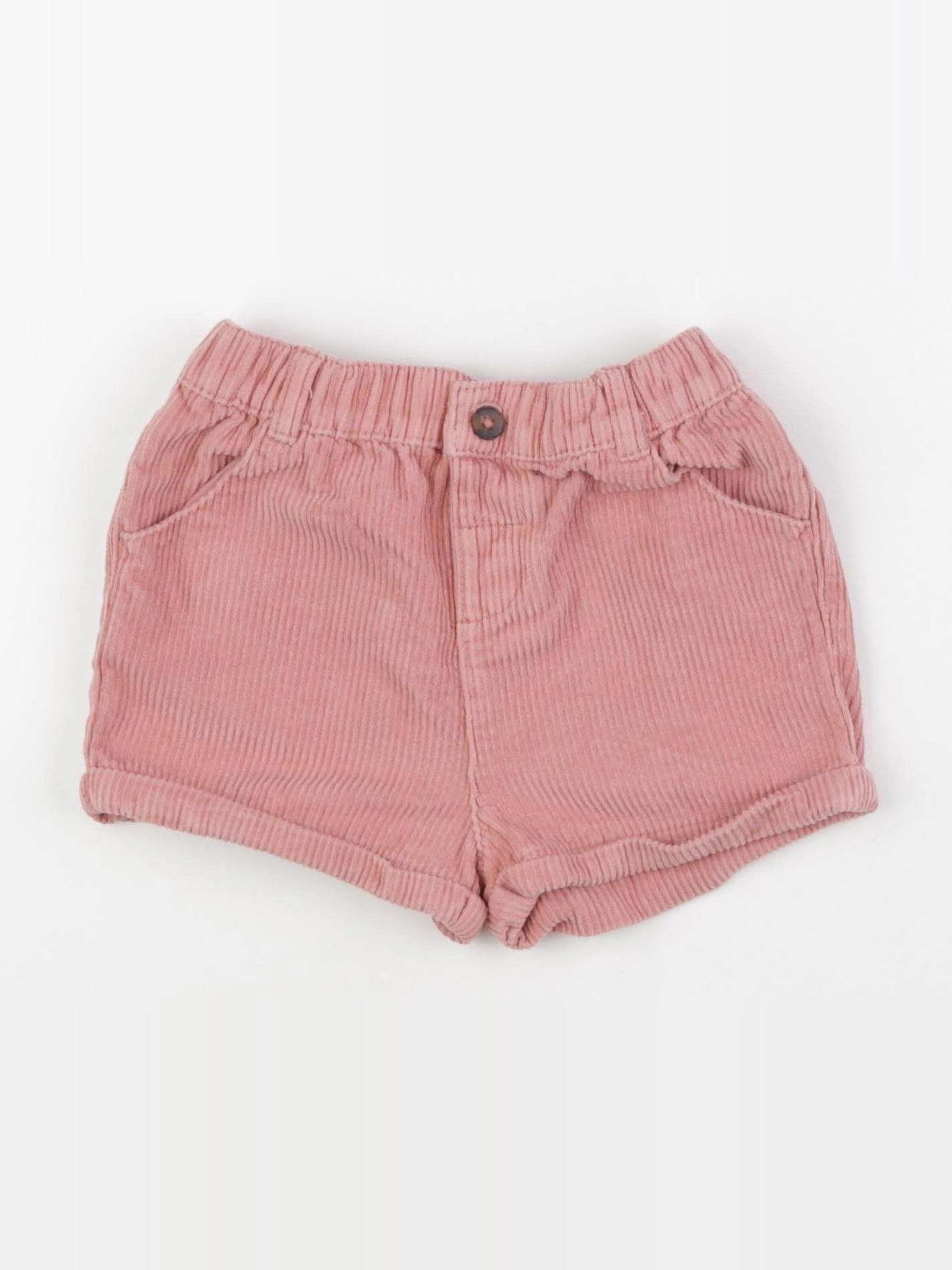 Vertbaudet - short rose - 24 mois