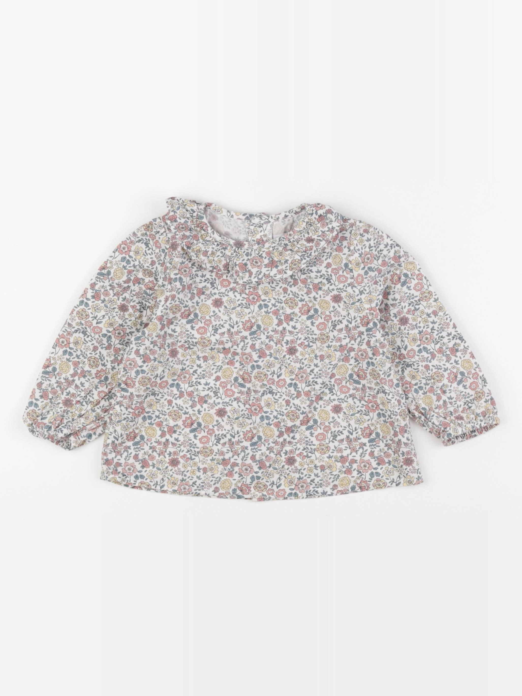 Vertbaudet - blouse multicolore - 18 mois