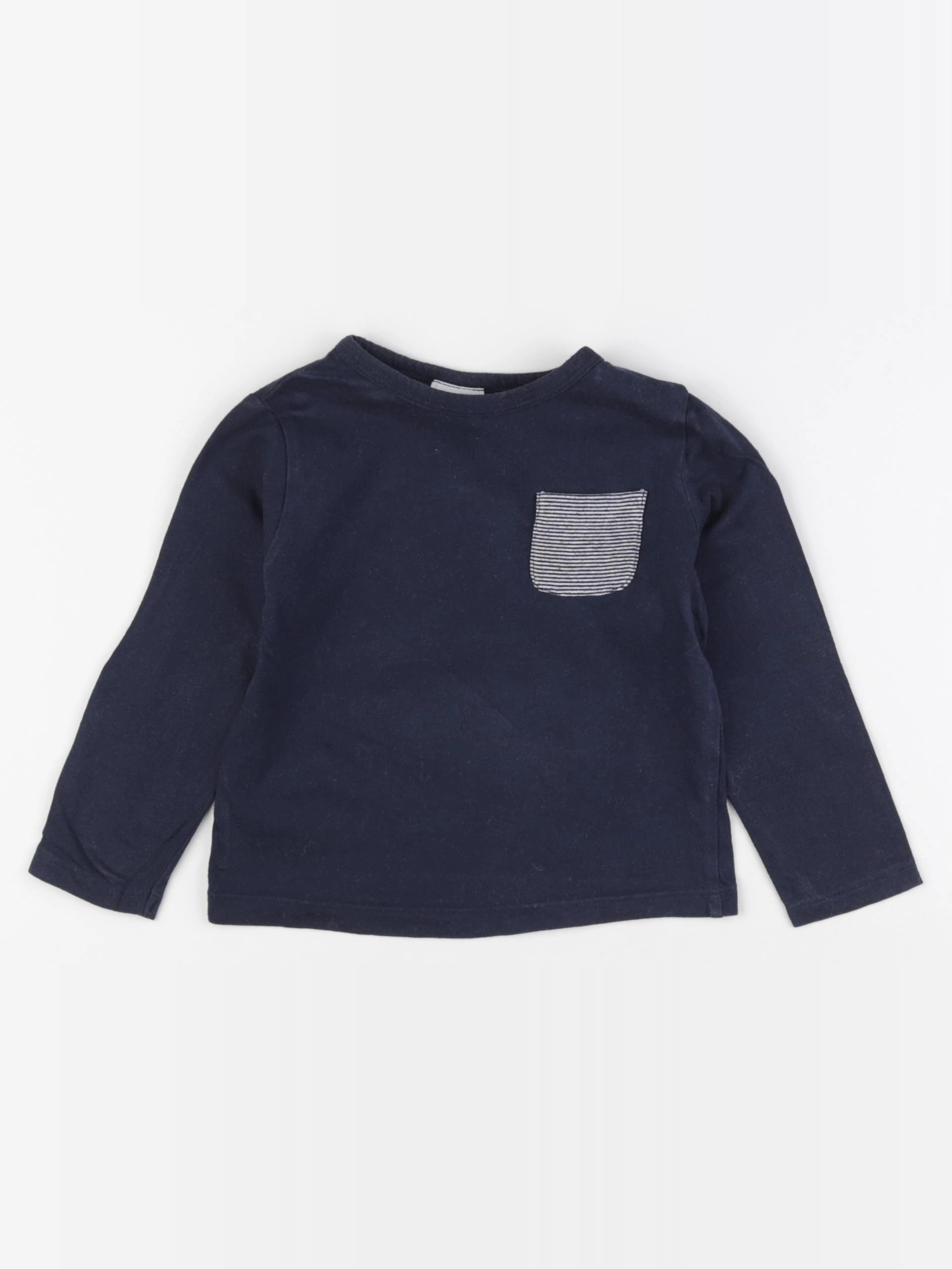 H&M - tee-shirt bleu - 24 mois