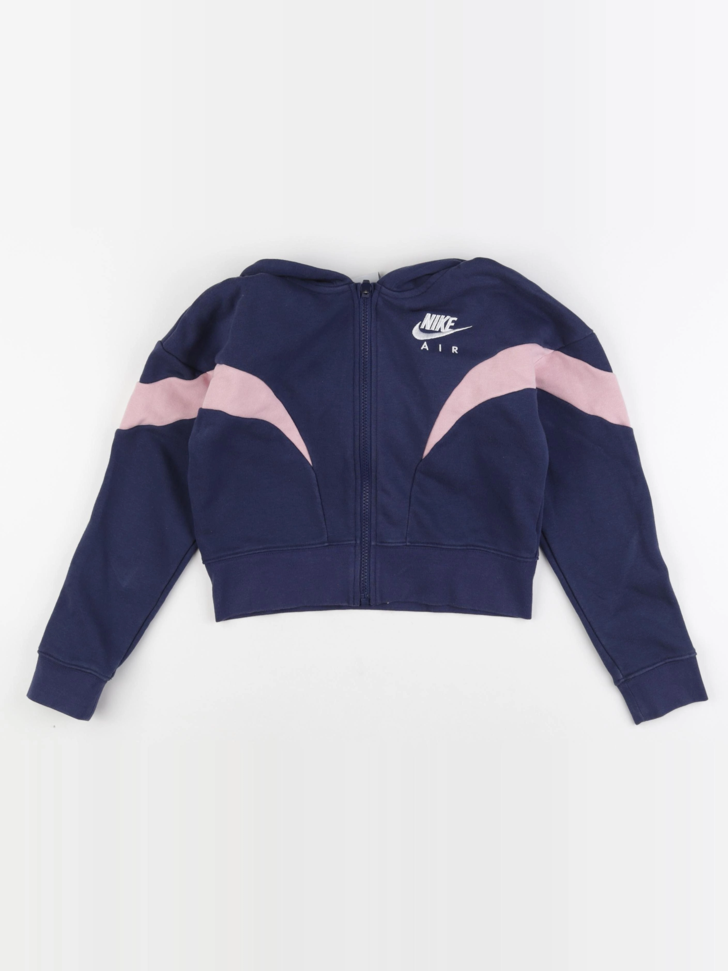 Nike - sweat bleu, rose - 10/12 ans
