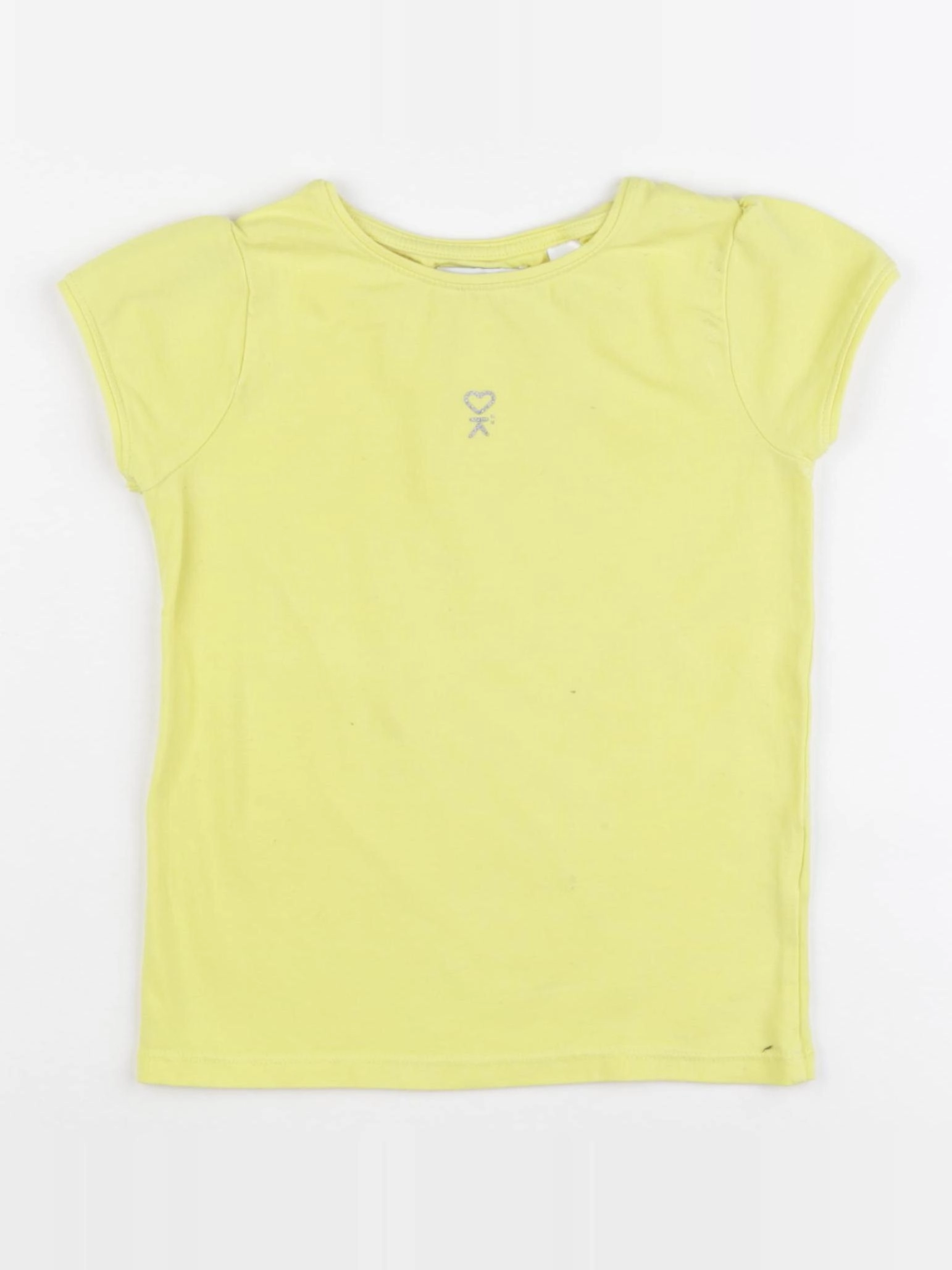 Okaidi - tee-shirt jaune - 6 ans