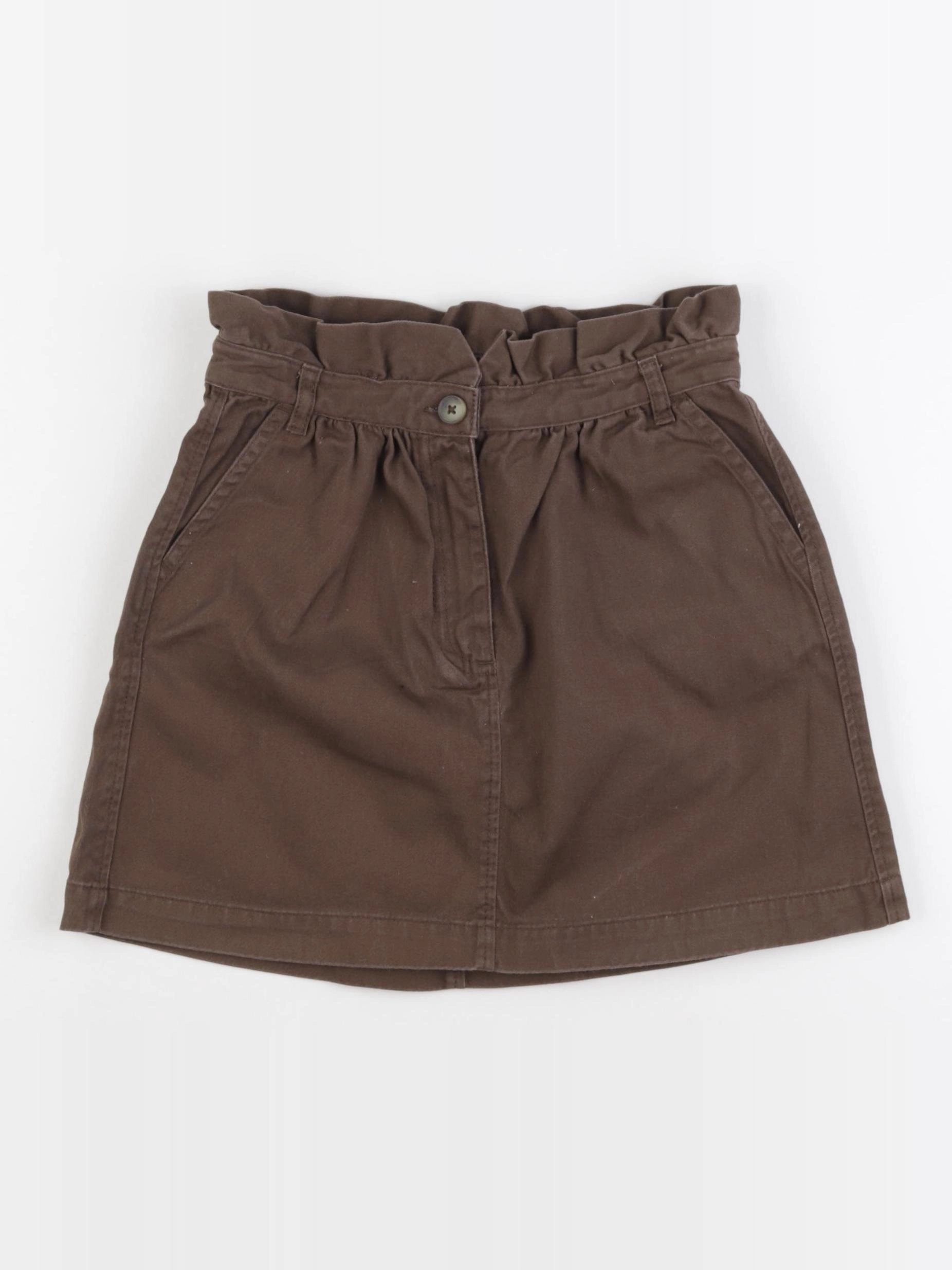 Petit Bateau - jupe marron - 8 ans