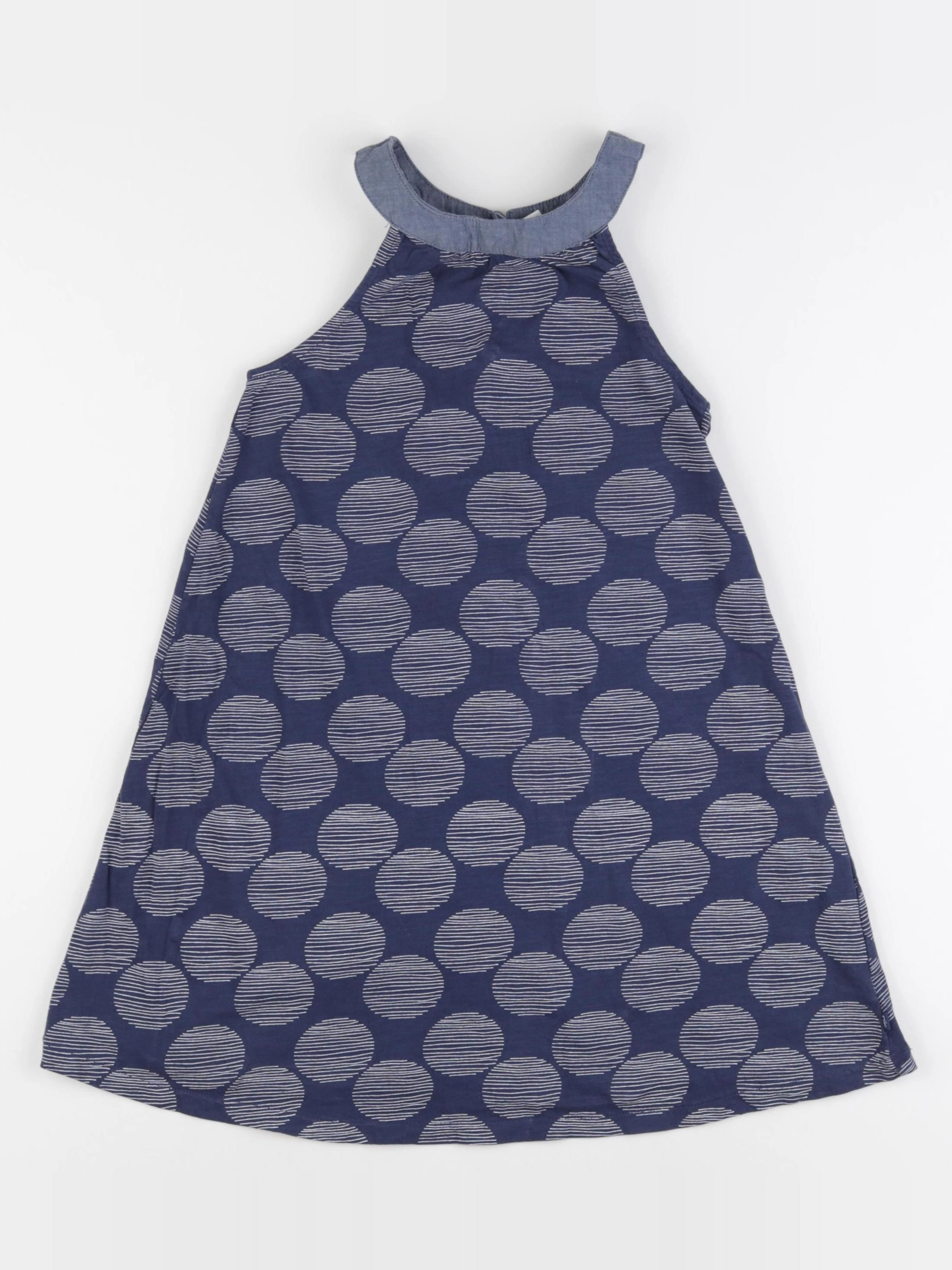 Okaidi - robe bleu - 8 ans