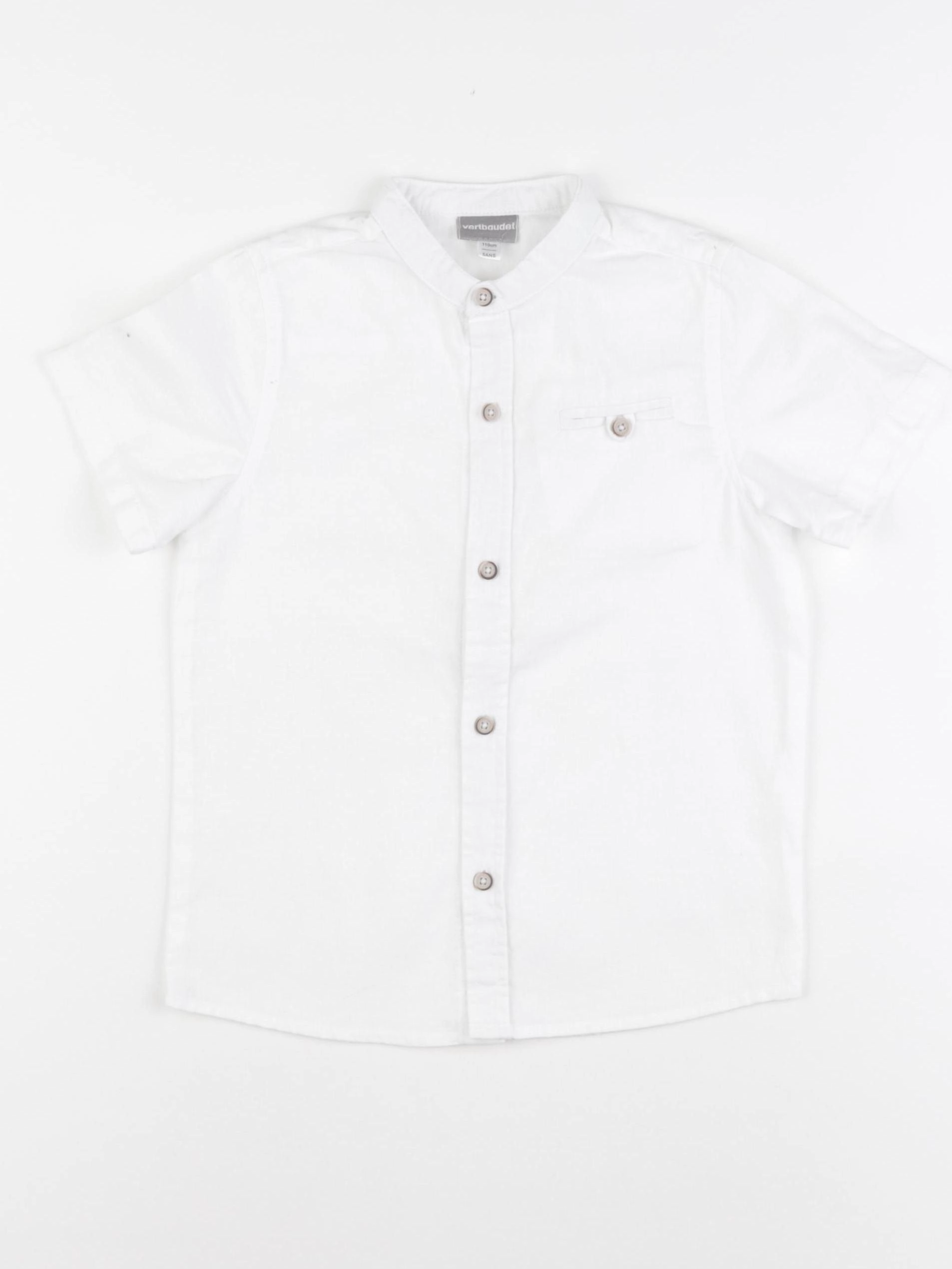 Vertbaudet - chemise blanc - 5 ans