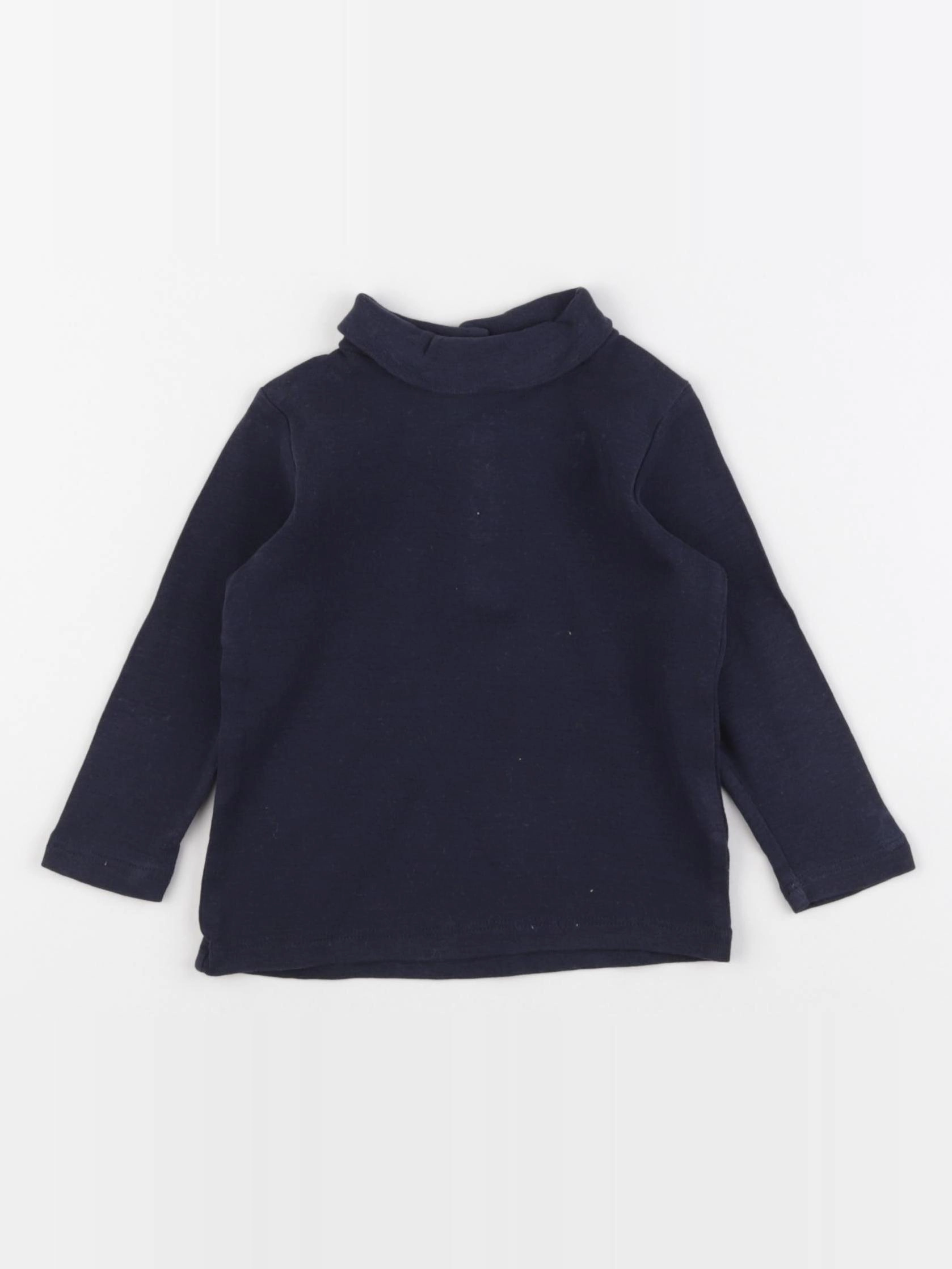 Boutchou - sous-pull bleu - 12 mois