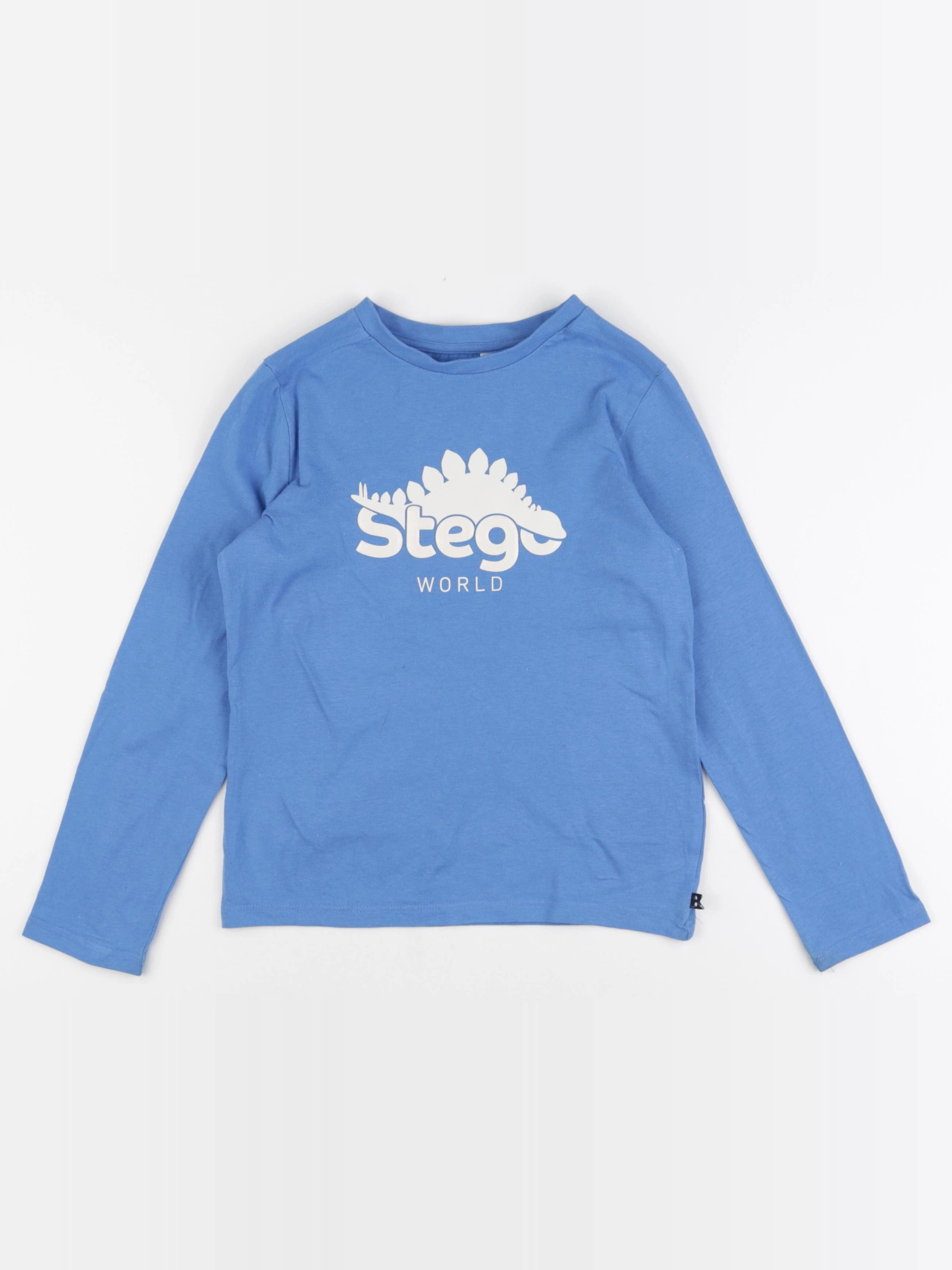 Okaidi - tee-shirt bleu - 8 ans