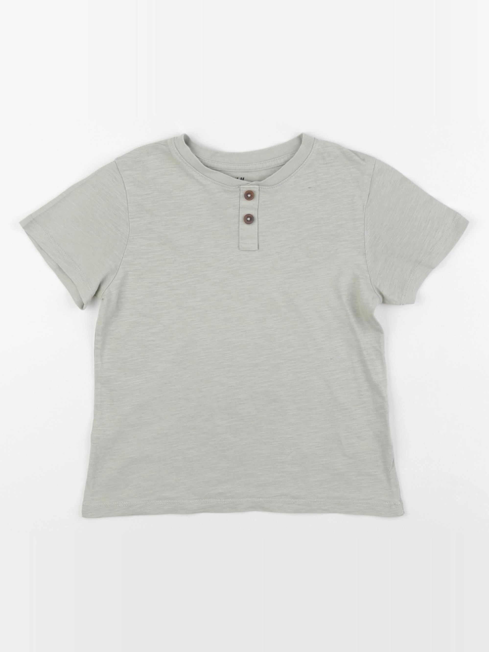 H&M - tee-shirt vert - 4/6 ans