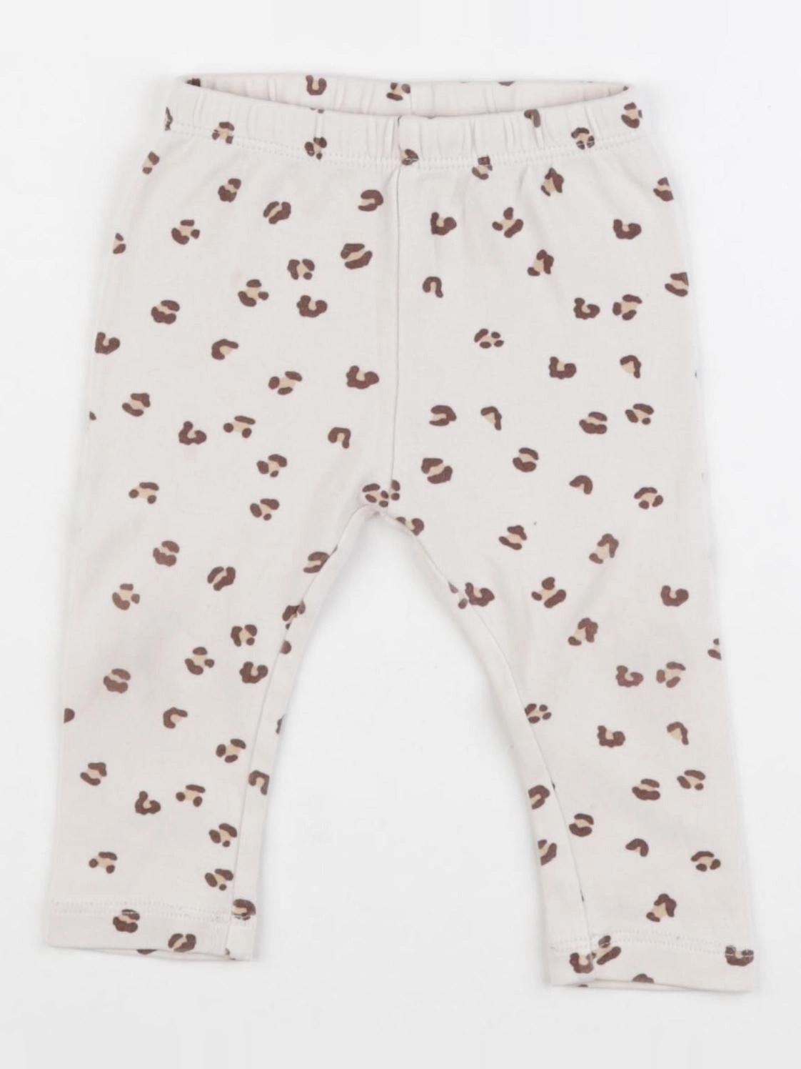 Zara - legging beige, marron - 3/6 mois