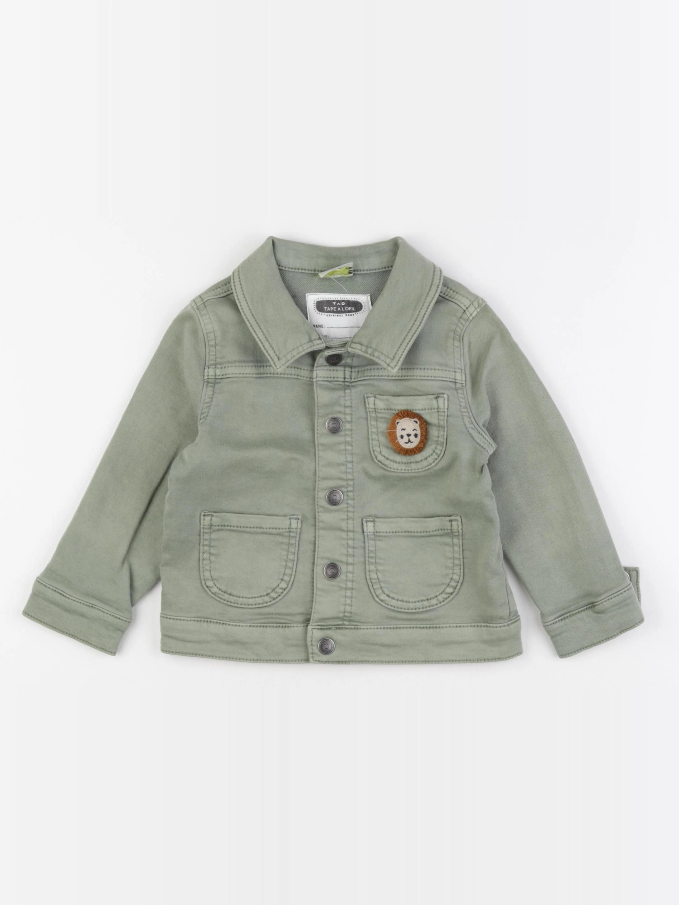 Tape à l'oeil - veste vert - 24 mois