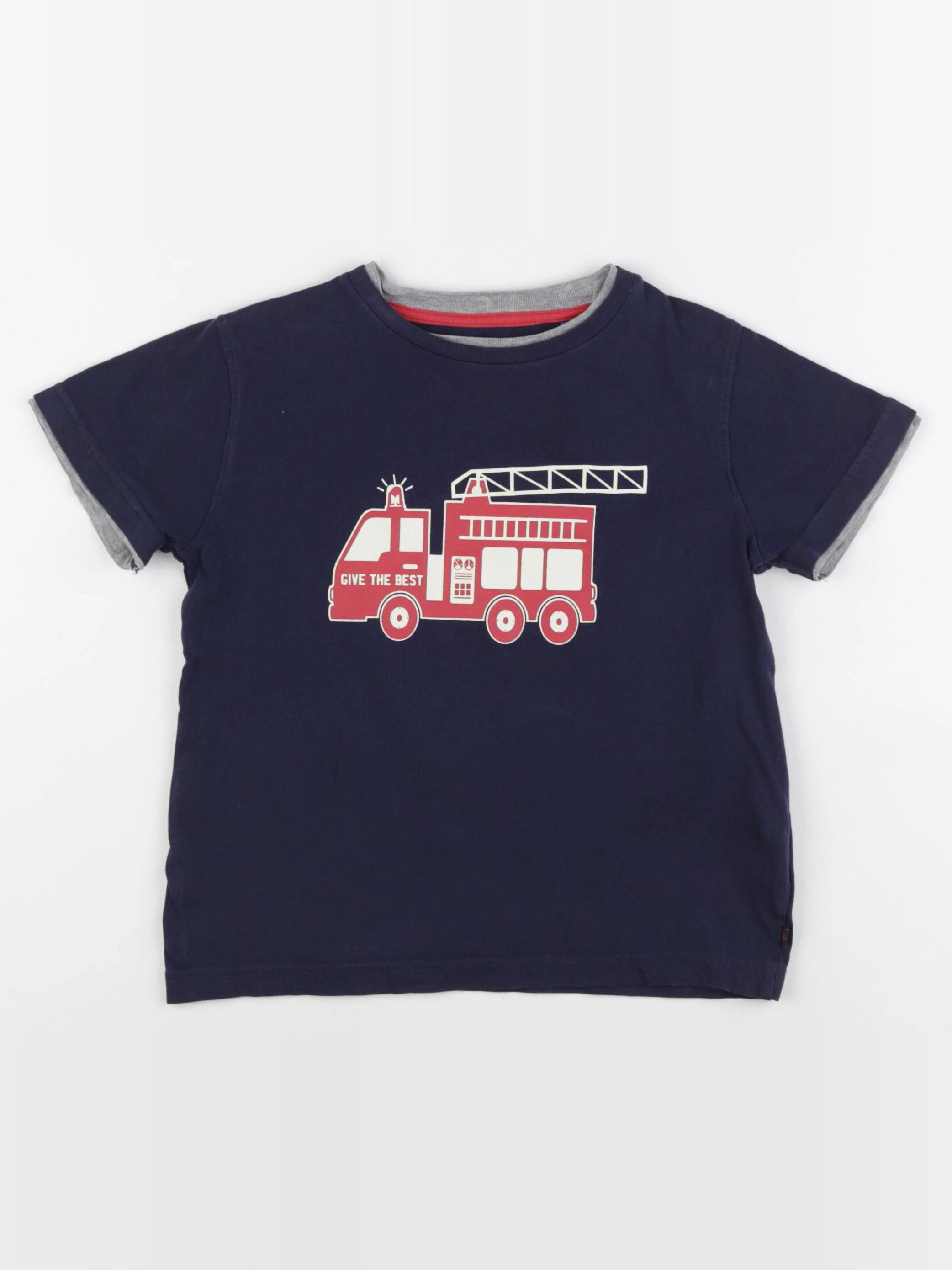 Okaidi - tee-shirt bleu - 6 ans