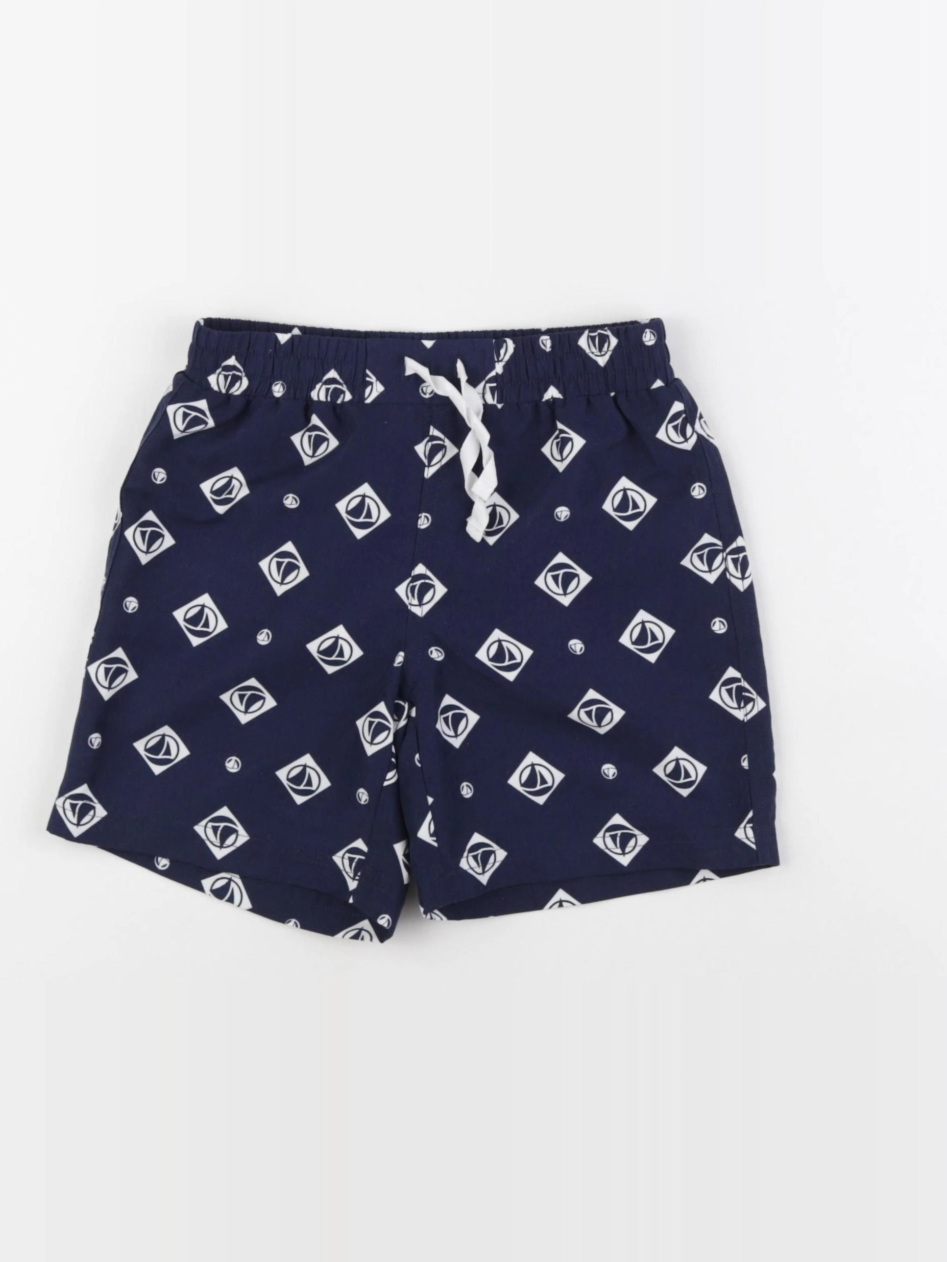 Petit Bateau - maillot de bain bleu - 6 ans