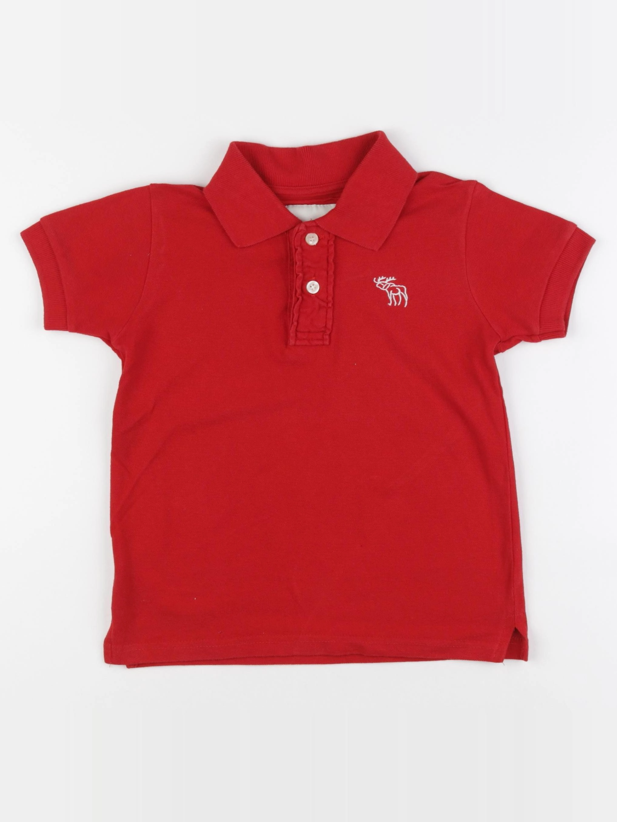 Abercrombie - polo rouge - 6 ans