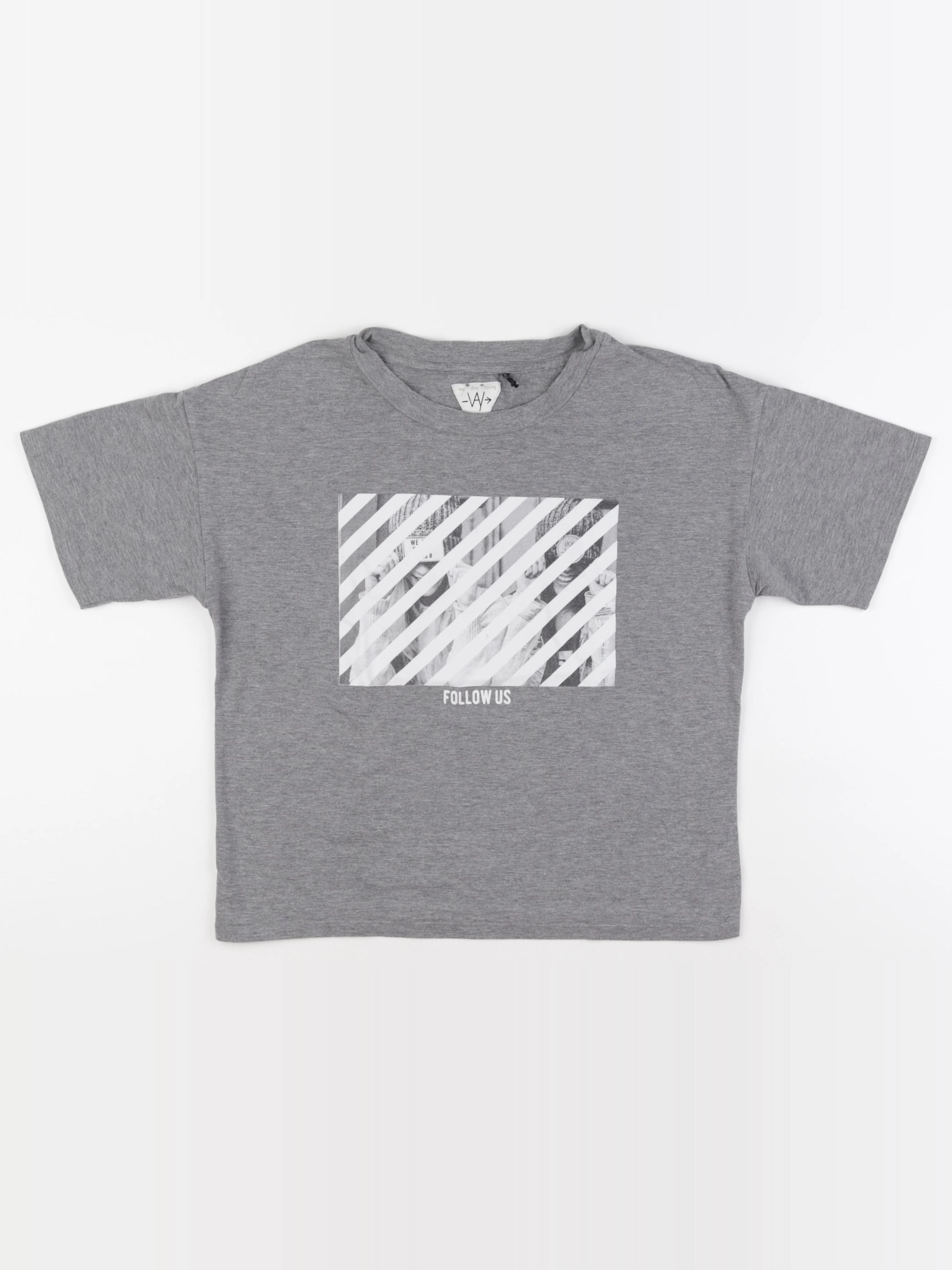 IKKS - tee-shirt gris - 14 ans