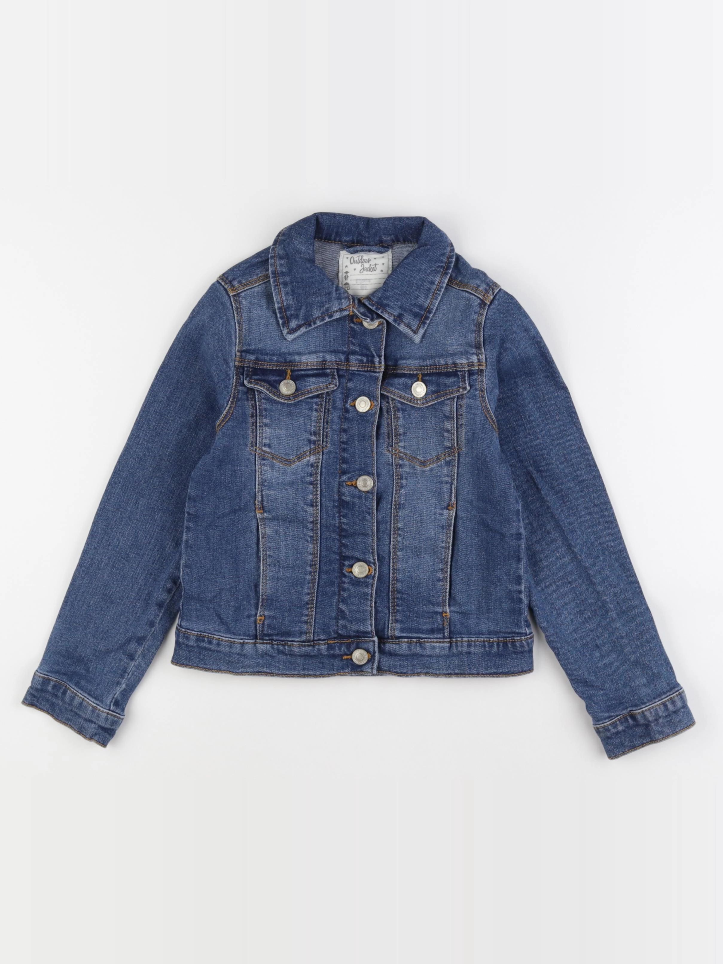 Vertbaudet - veste bleu - 8 ans