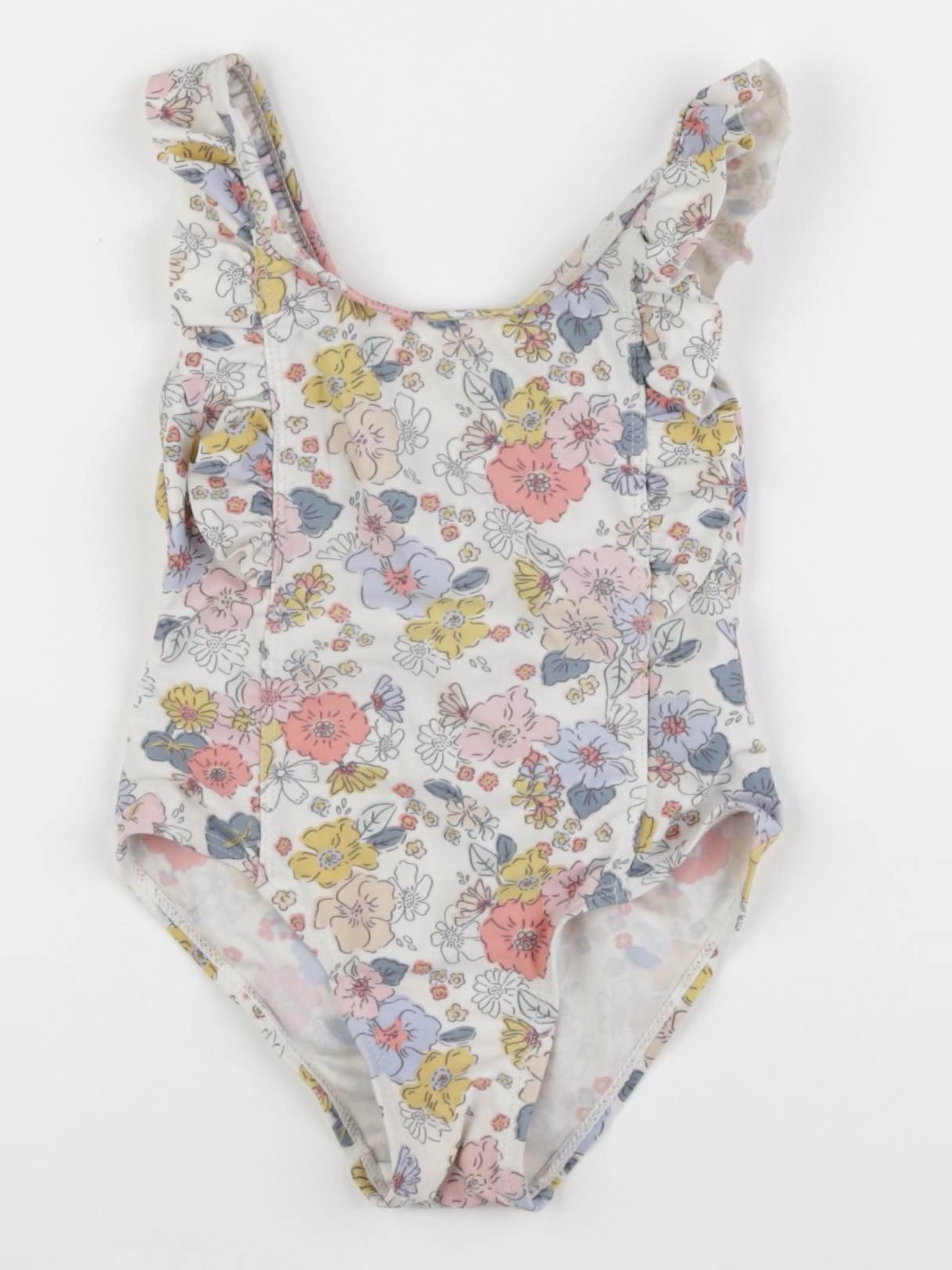 Vertbaudet - maillot de bain multicolore - 2 ans