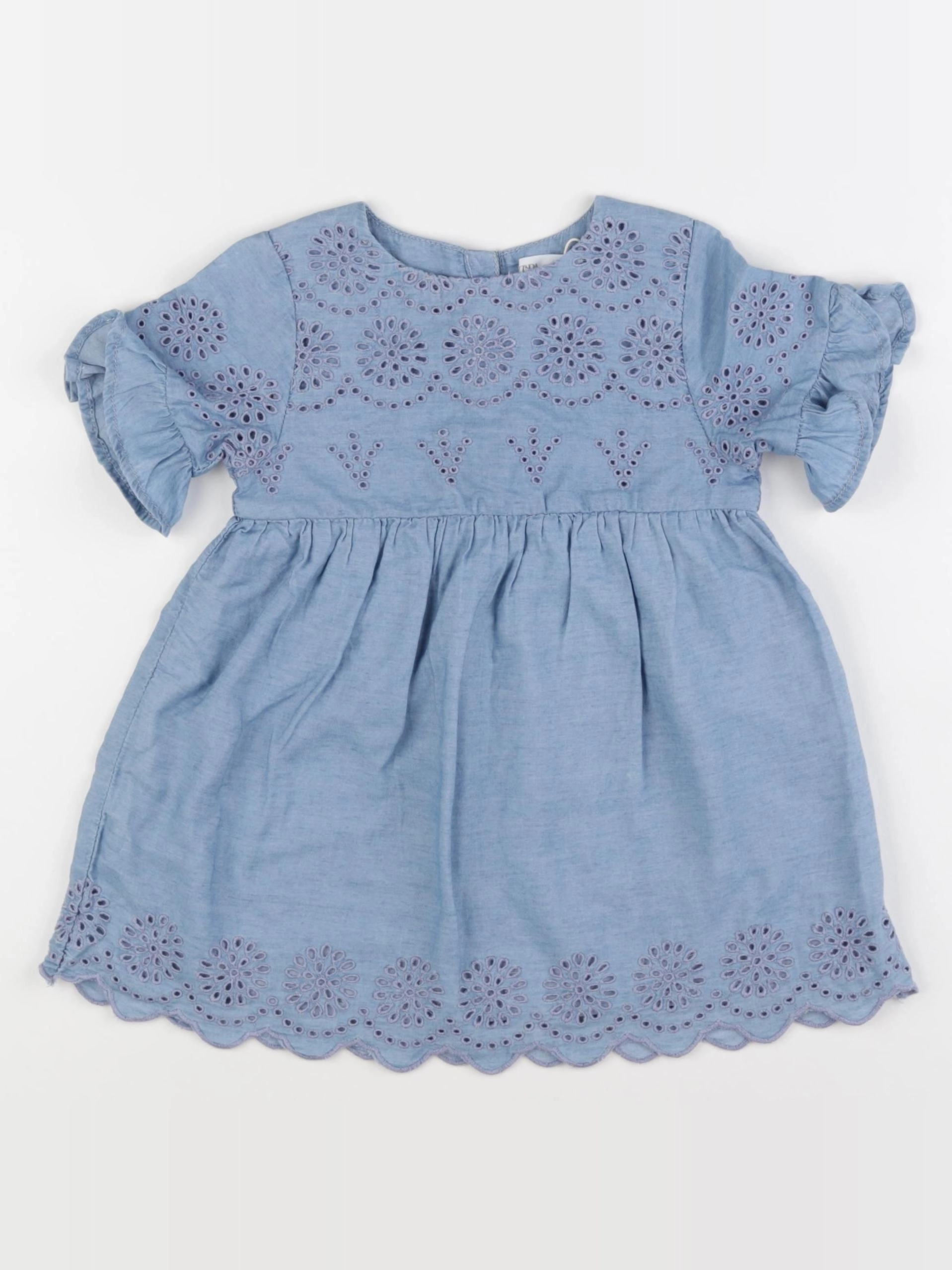 Zara - robe bleu - 2/3 ans