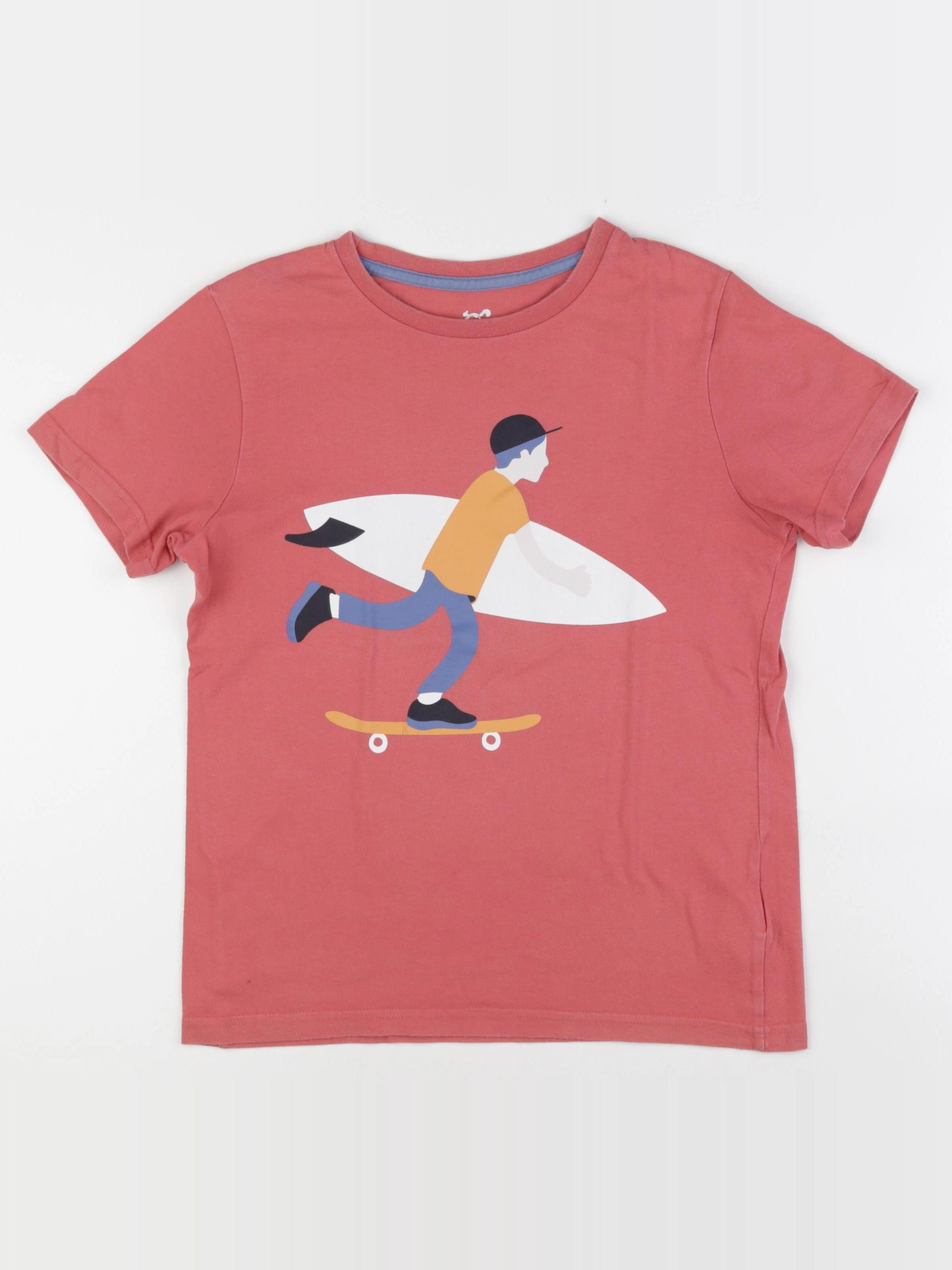 Cyrillus - tee-shirt orange - 12 ans