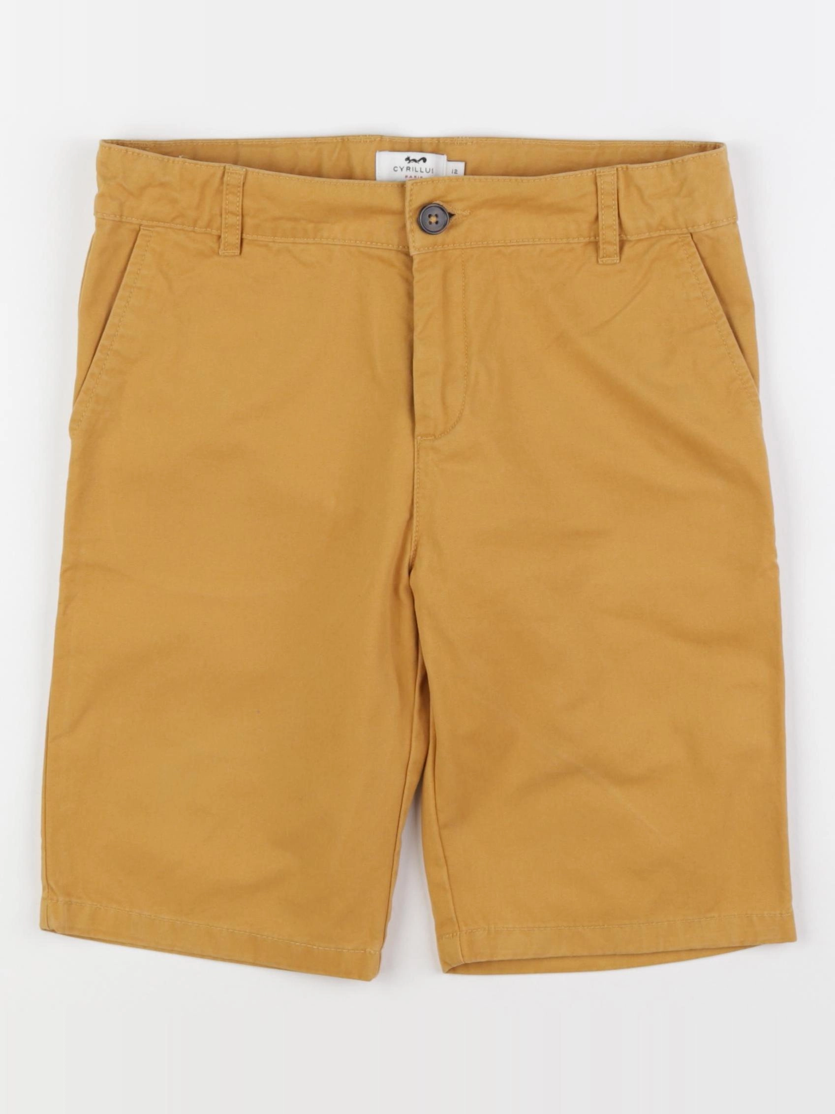 Cyrillus - short jaune - 12 ans