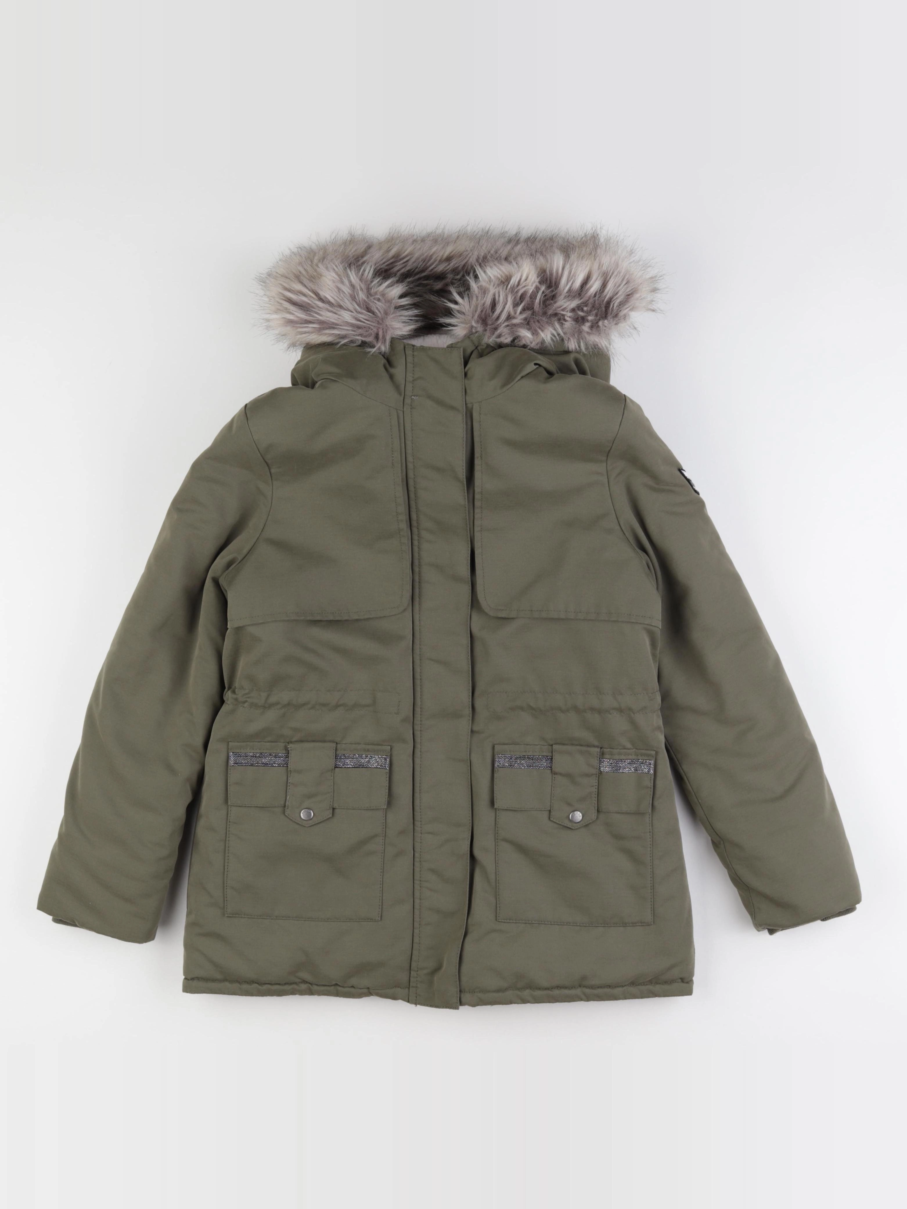 IKKS - parka vert - 10 ans
