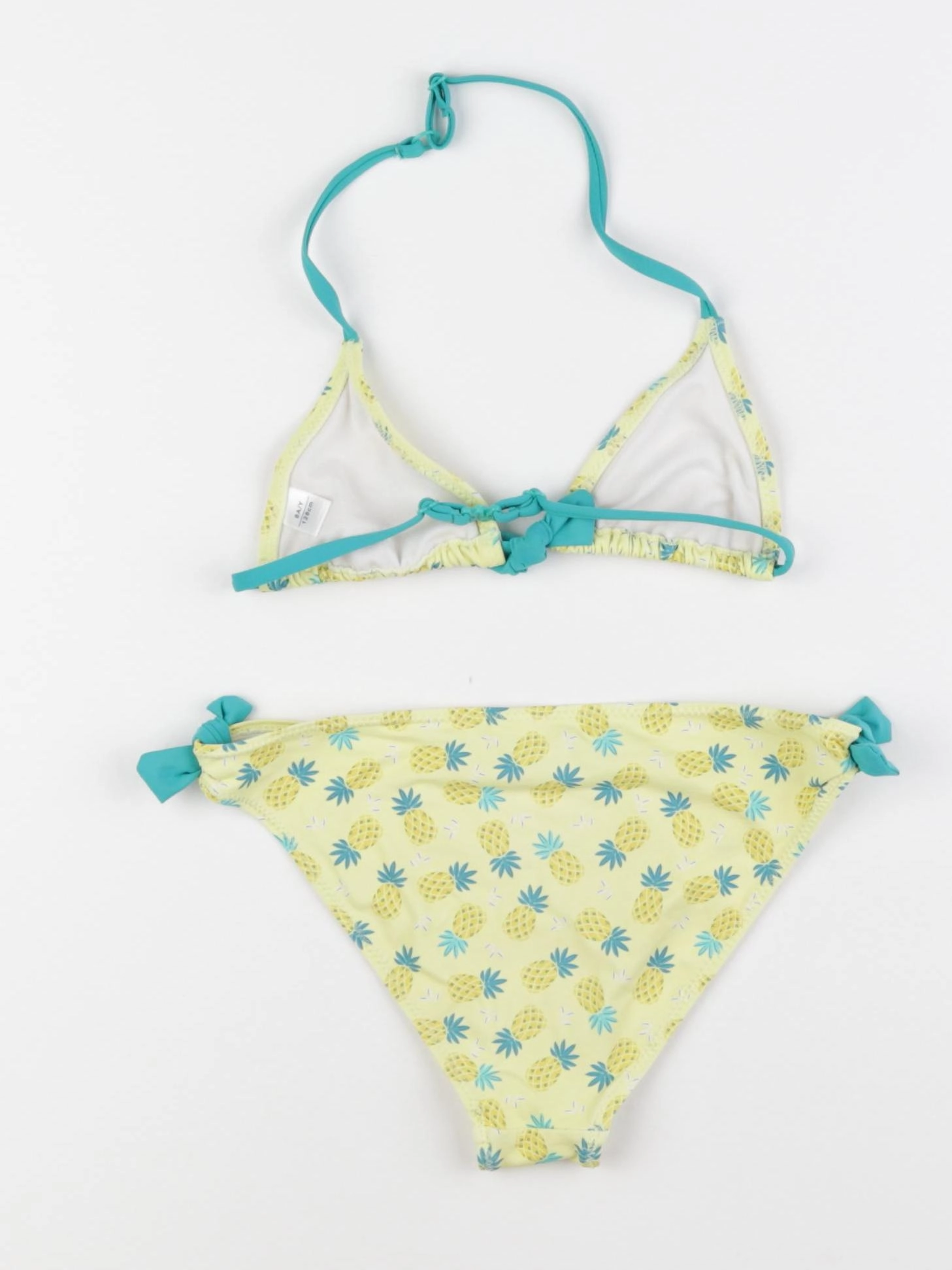 Okaidi - maillot de bain jaune, vert - 8 ans