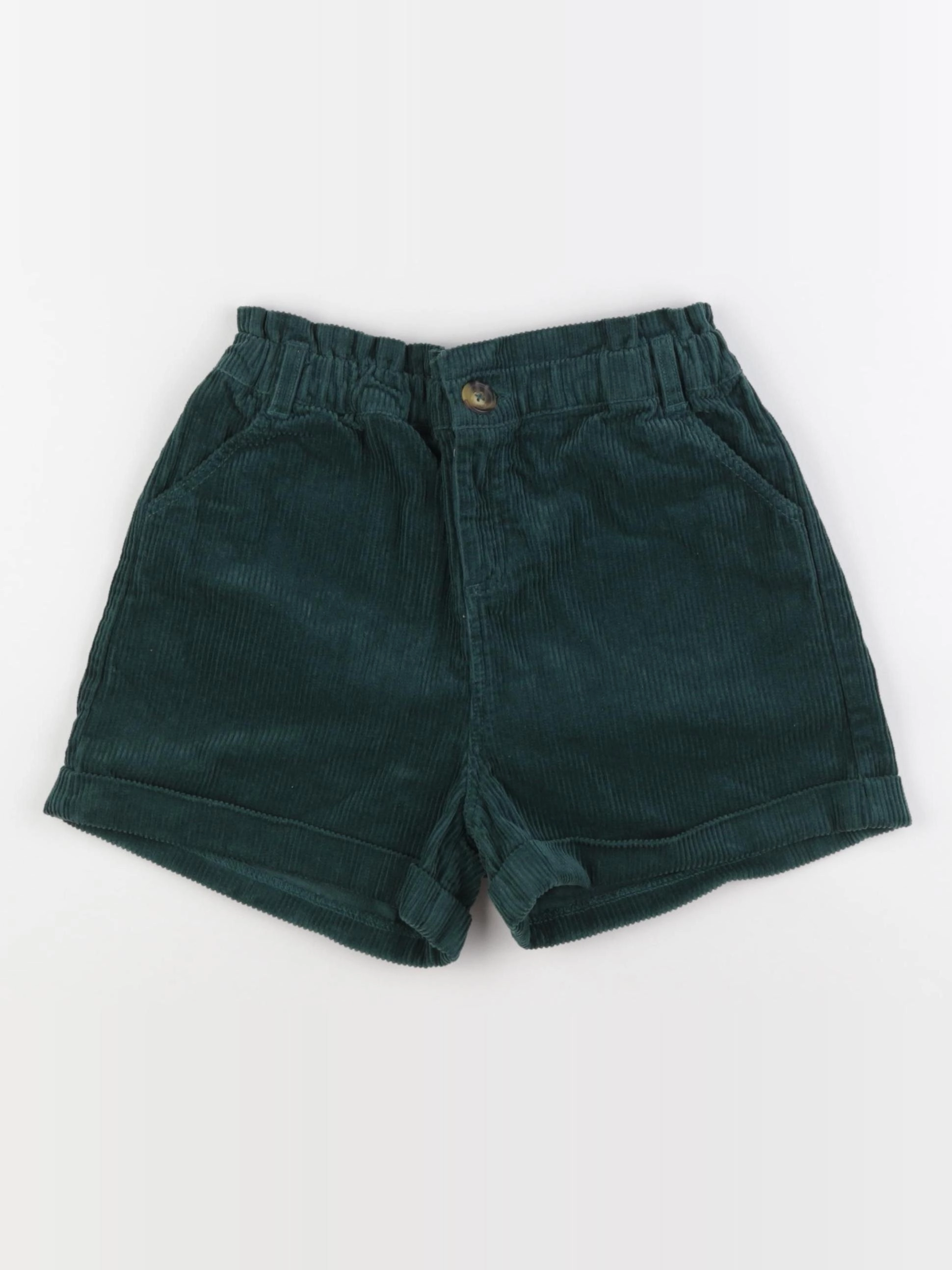 Vertbaudet - short vert - 9 ans