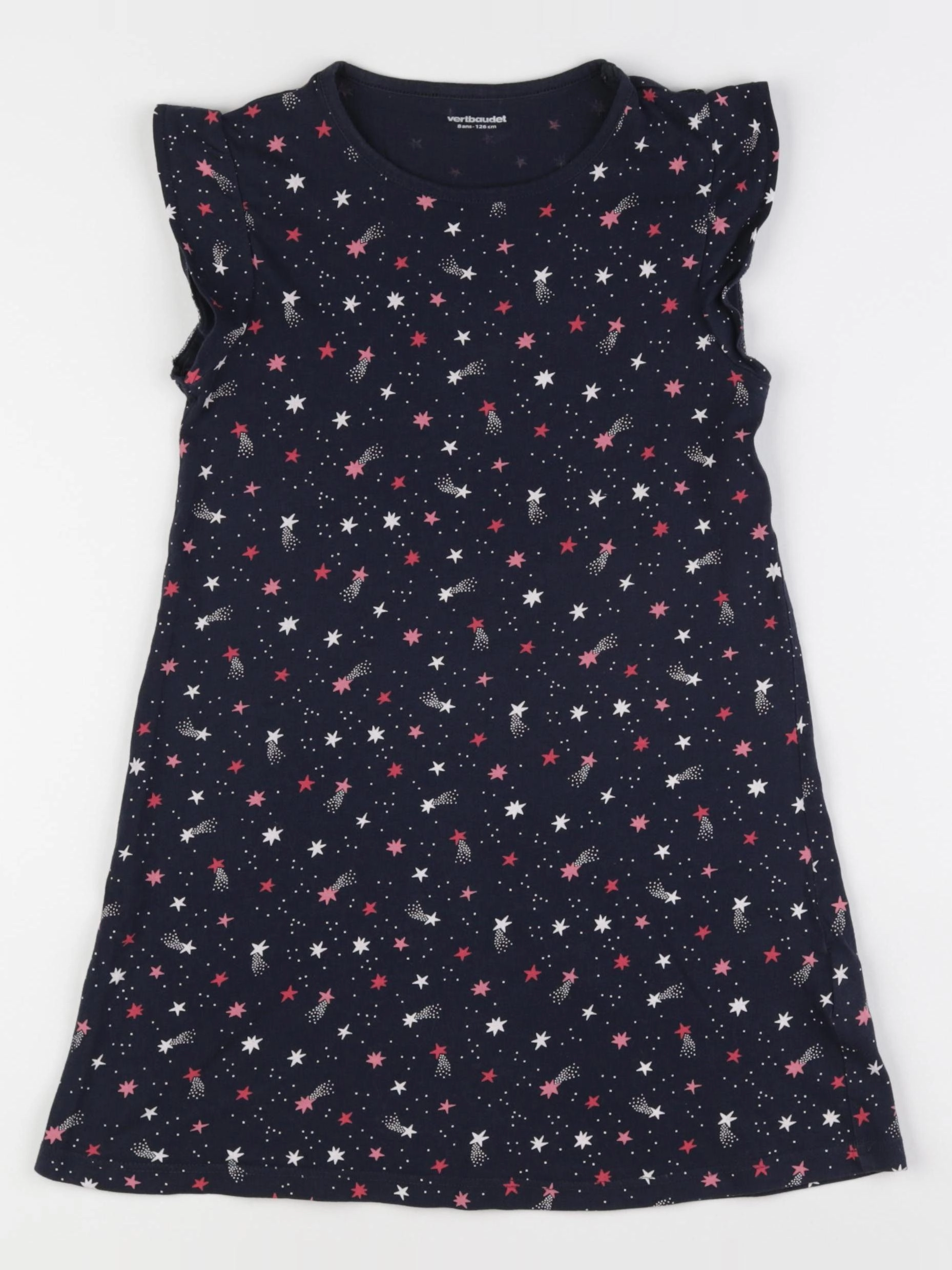 Vertbaudet - robe bleu - 8 ans