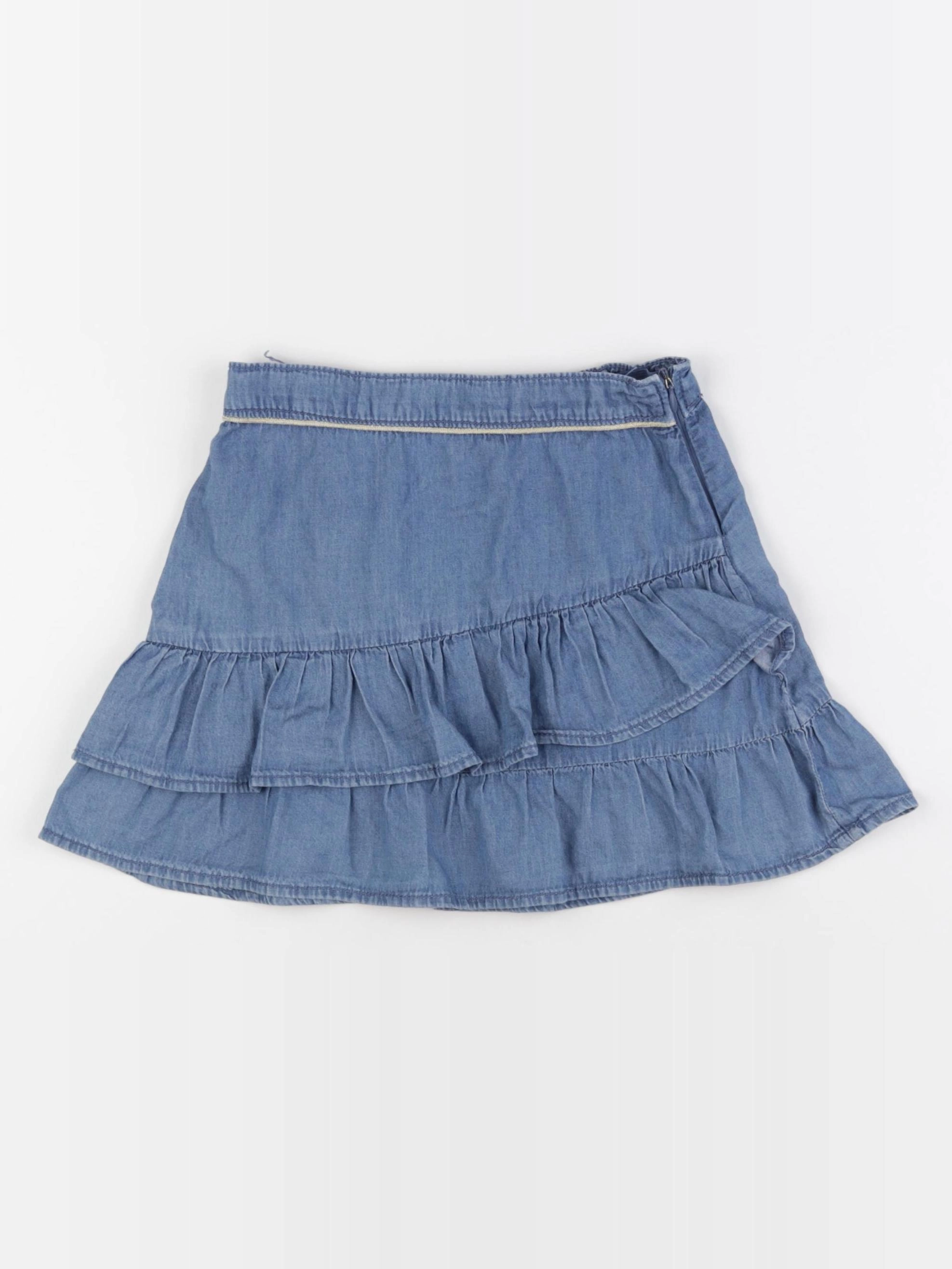 Vertbaudet - jupe bleu - 8 ans