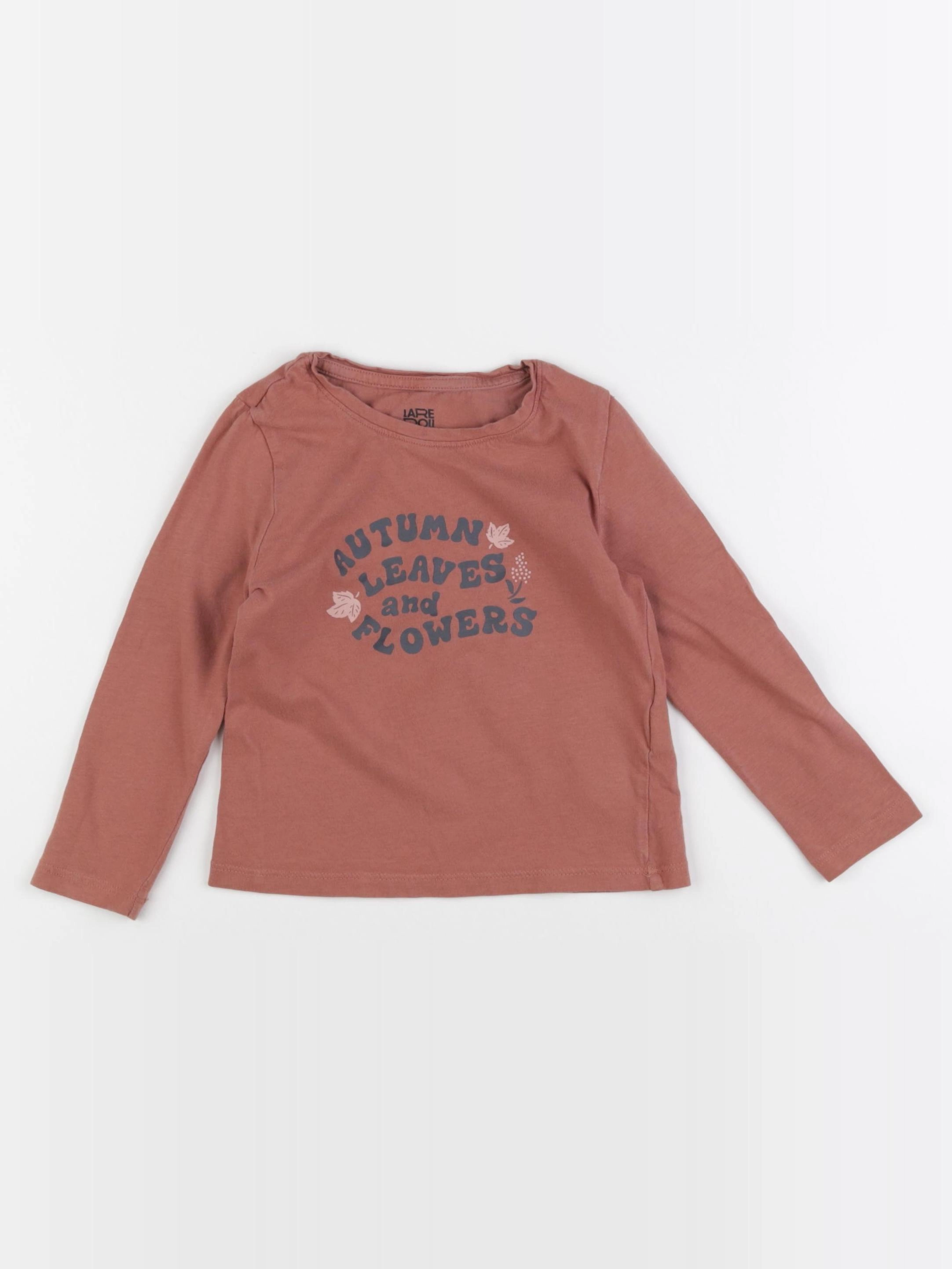 La Redoute - tee-shirt rose - 4 ans