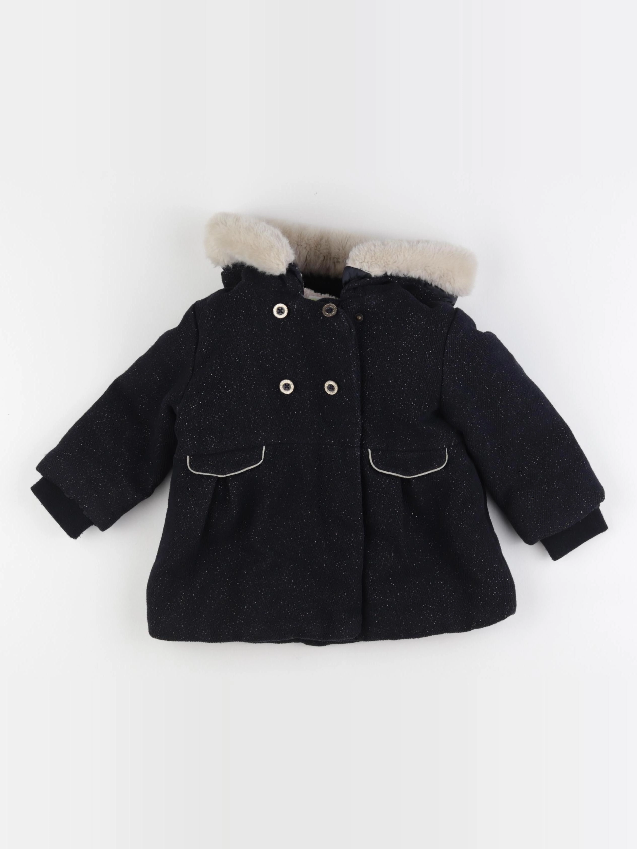 Tape à l'oeil - manteau bleu, or - 24 mois