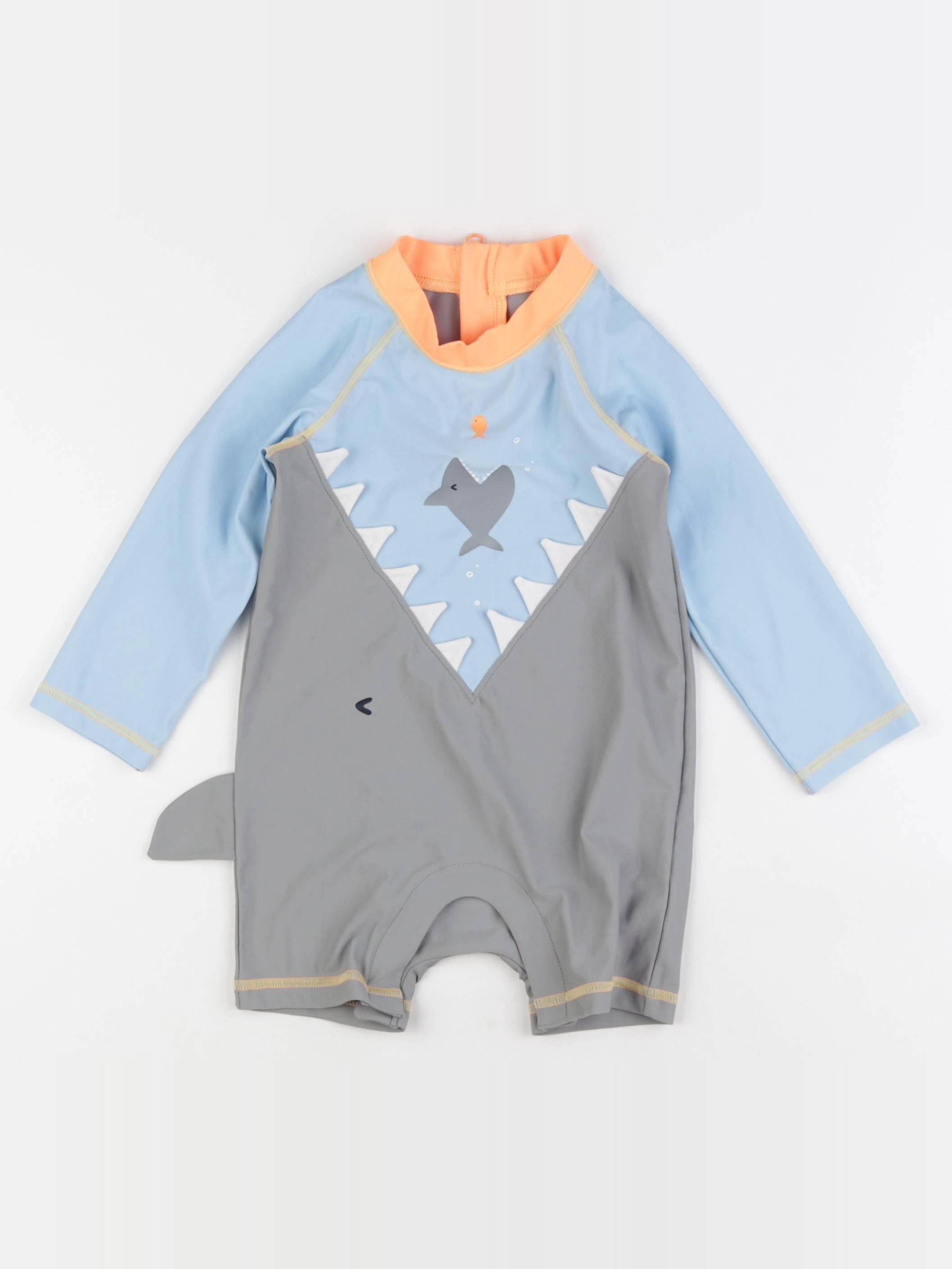 GAP - combi de bain gris, bleu - 18/24 mois