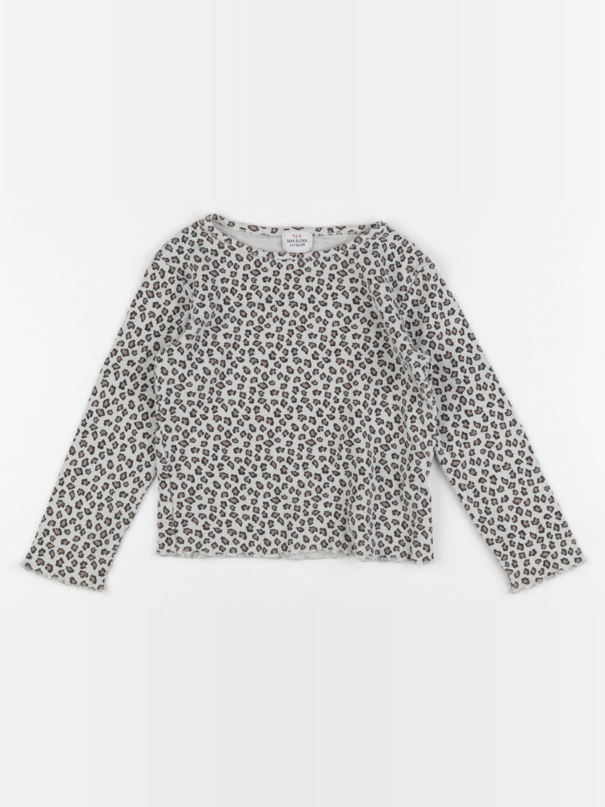 Tape à l'oeil - tee-shirt marron - 4 ans