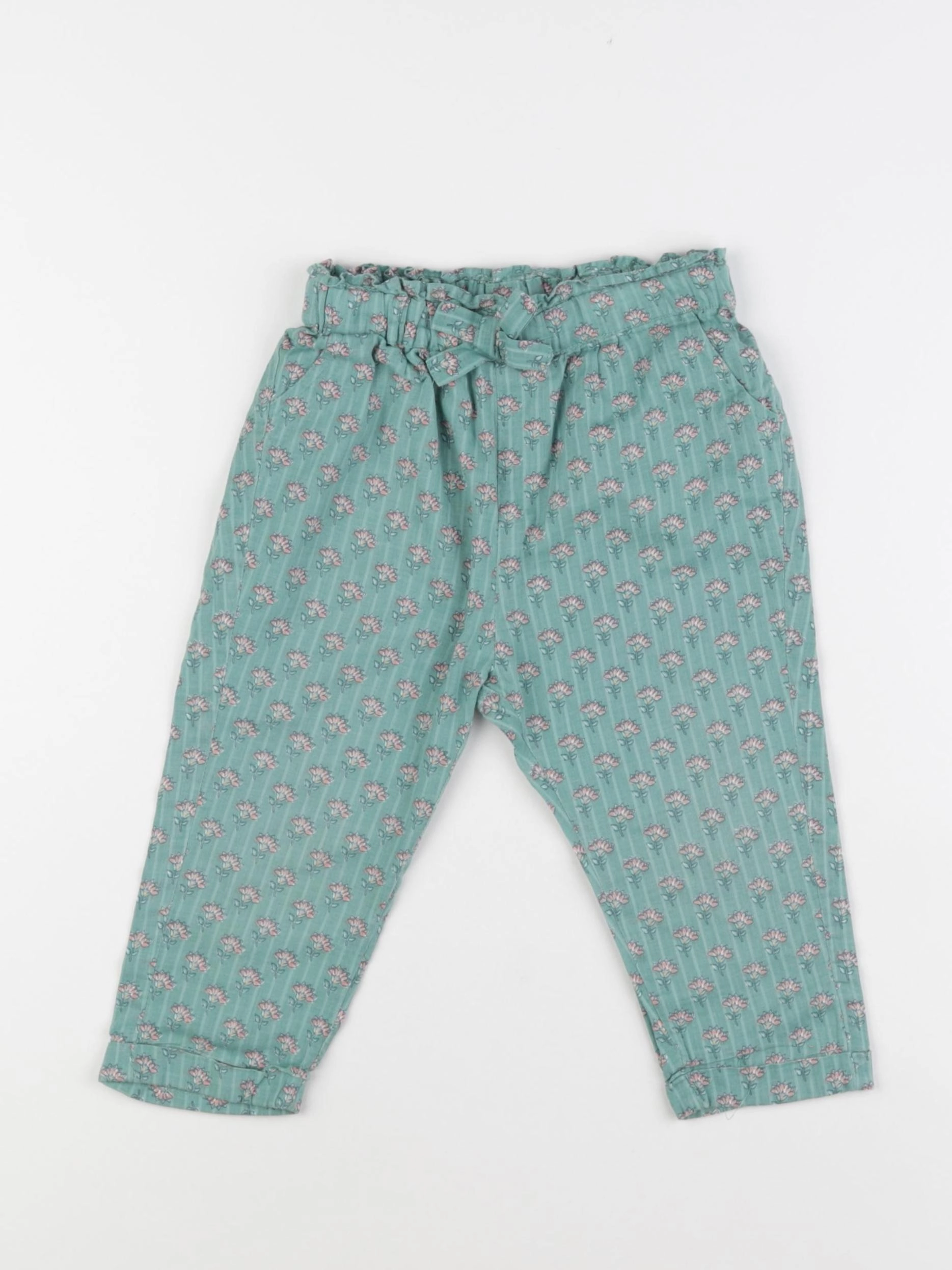 Tape à l'oeil - pantalon vert - 24 mois