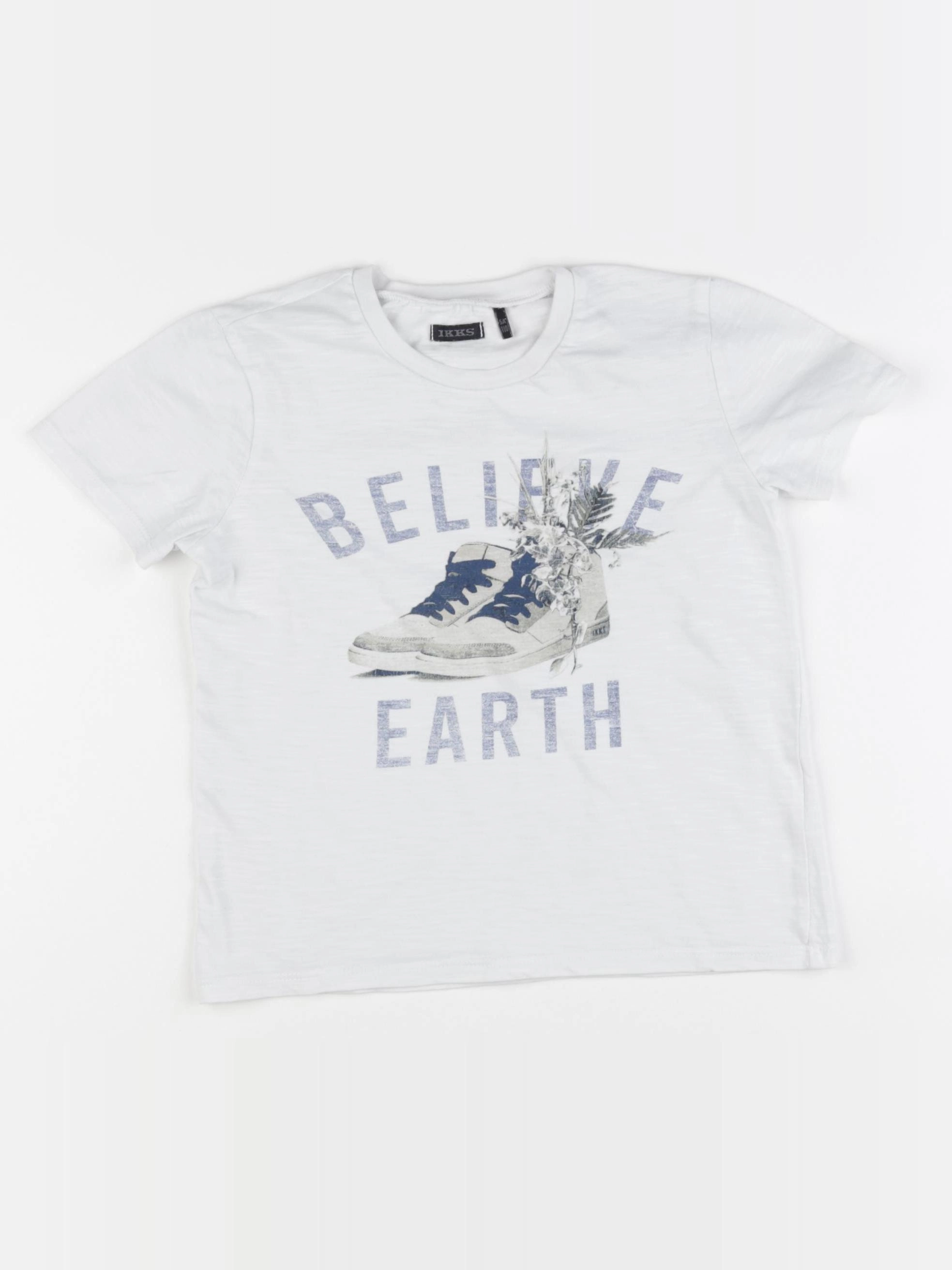 IKKS - tee-shirt blanc - 5 ans