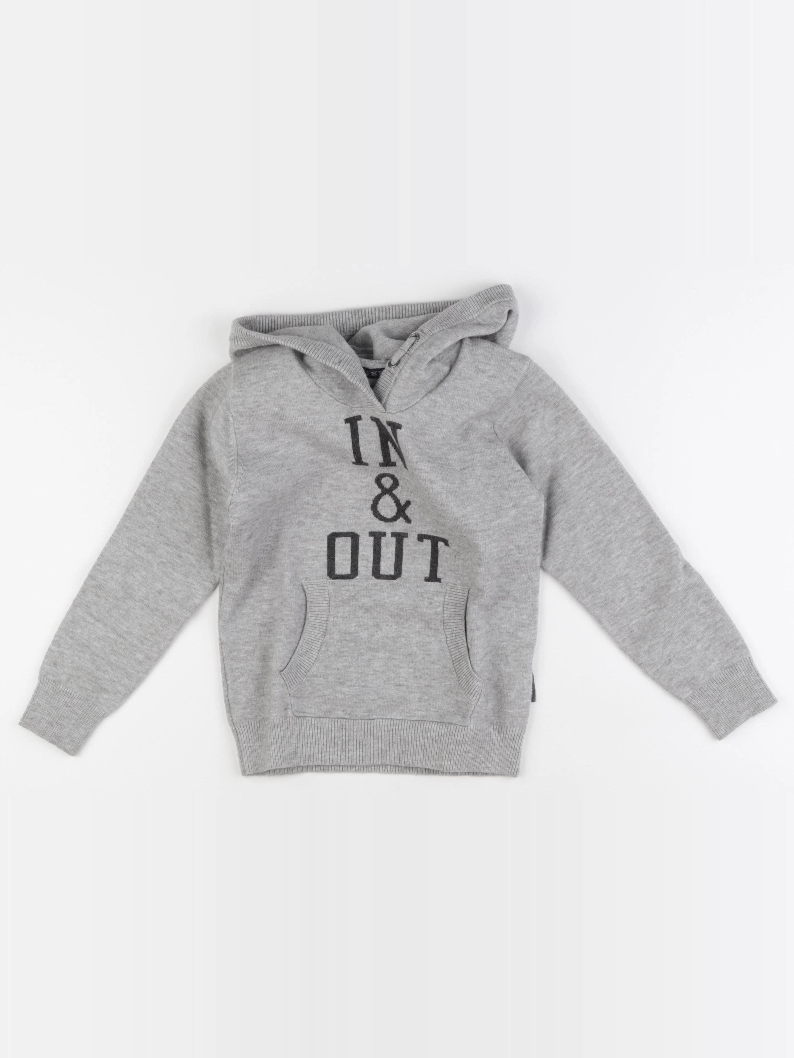 IKKS - pull gris - 5 ans