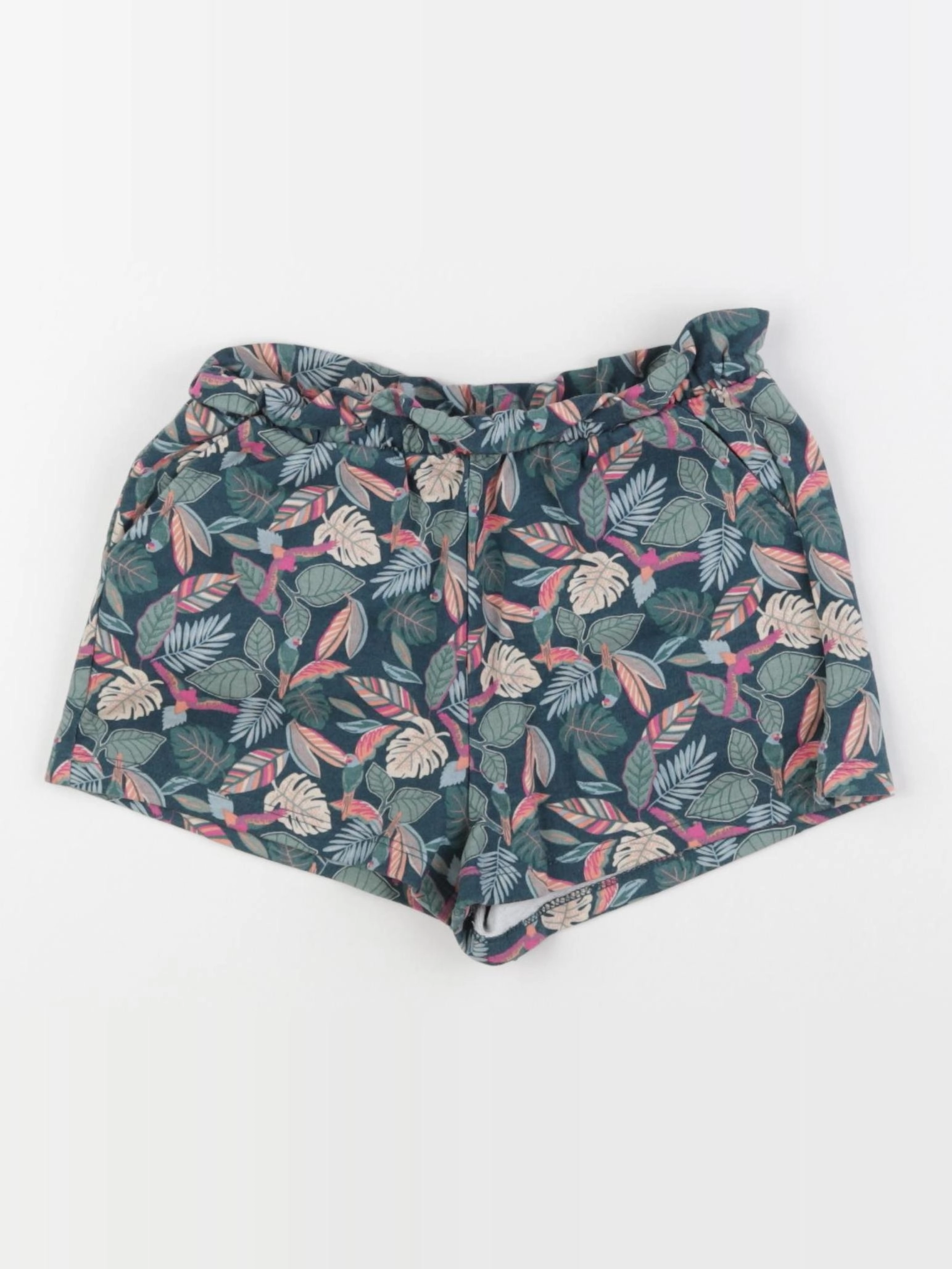 Vertbaudet - short vert - 6 ans