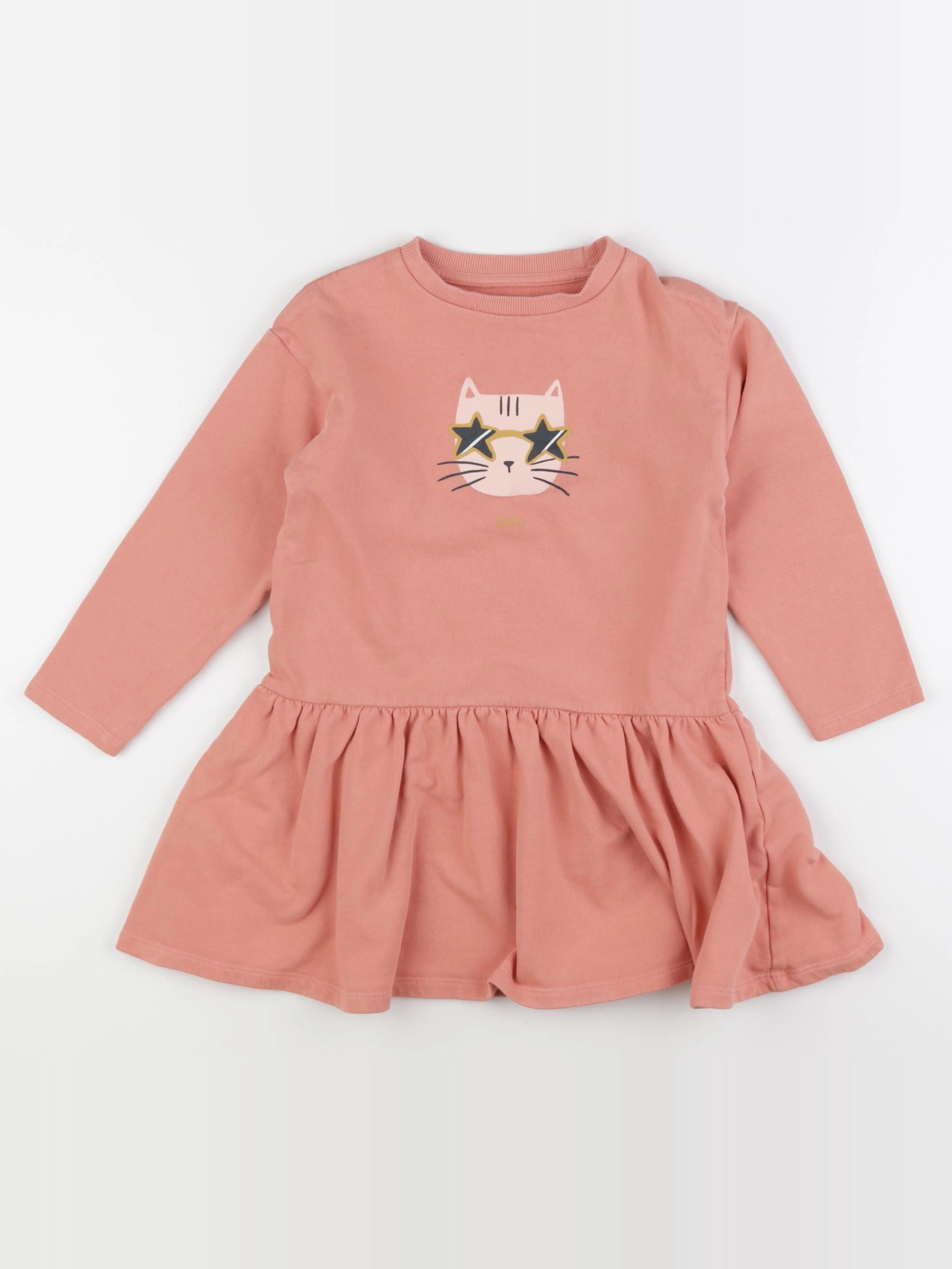 Vertbaudet - robe rose - 6 ans