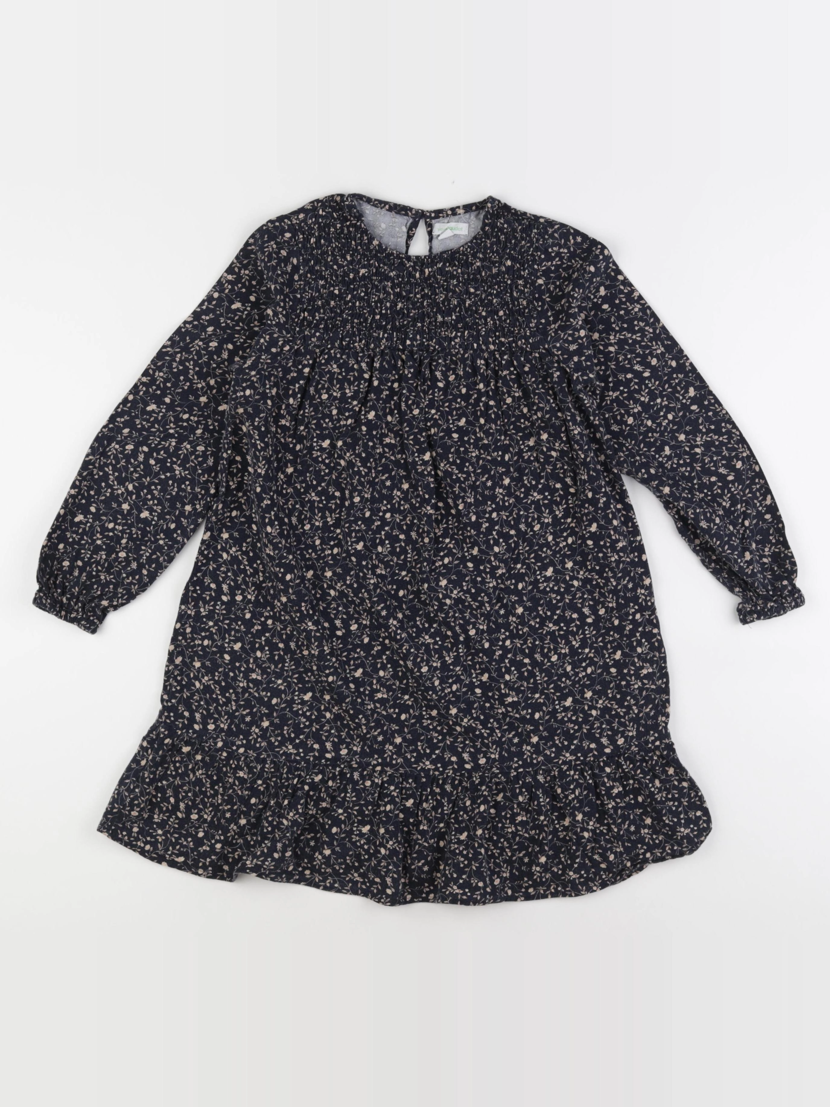 Vertbaudet - robe bleu - 7 ans