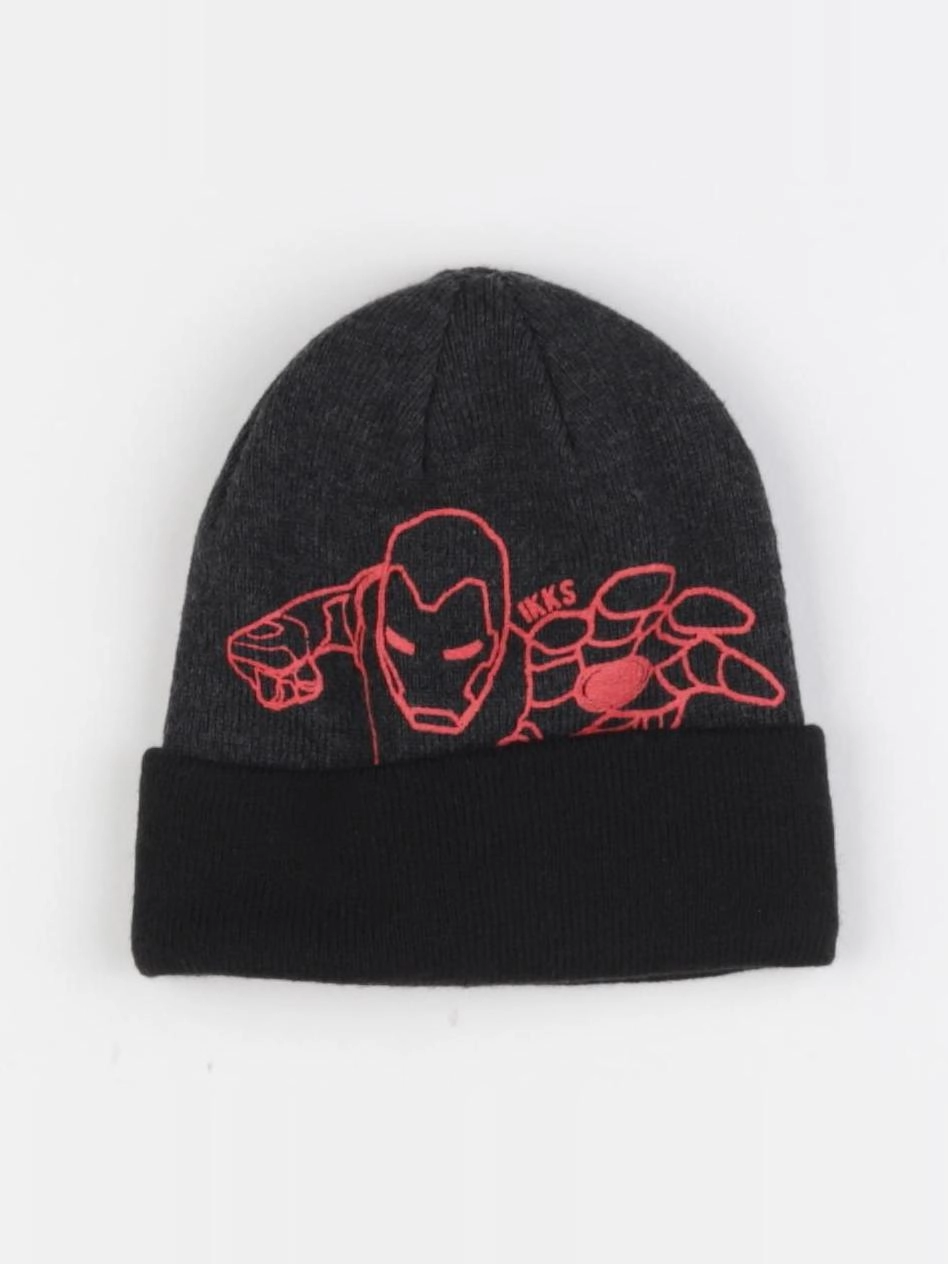 IKKS - bonnet gris - 5/6 ans