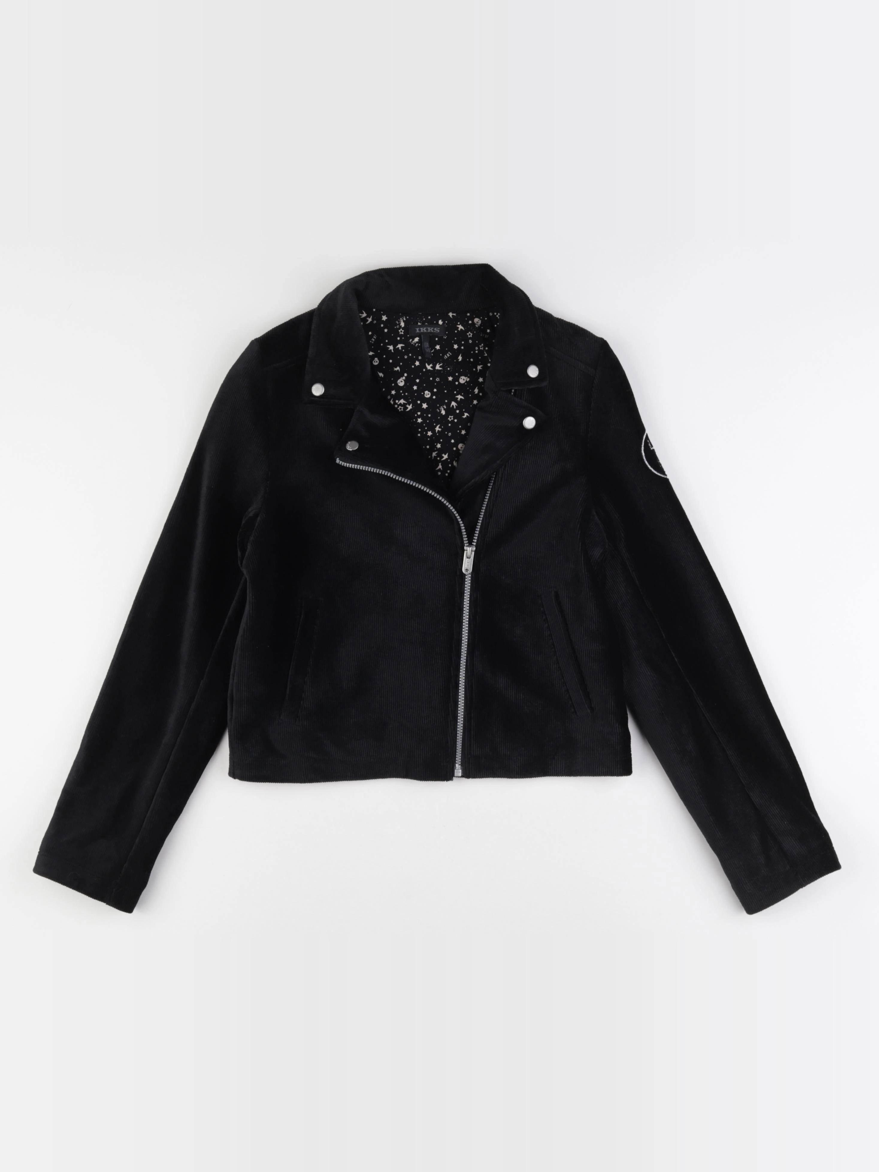 IKKS - veste noir - 10 ans