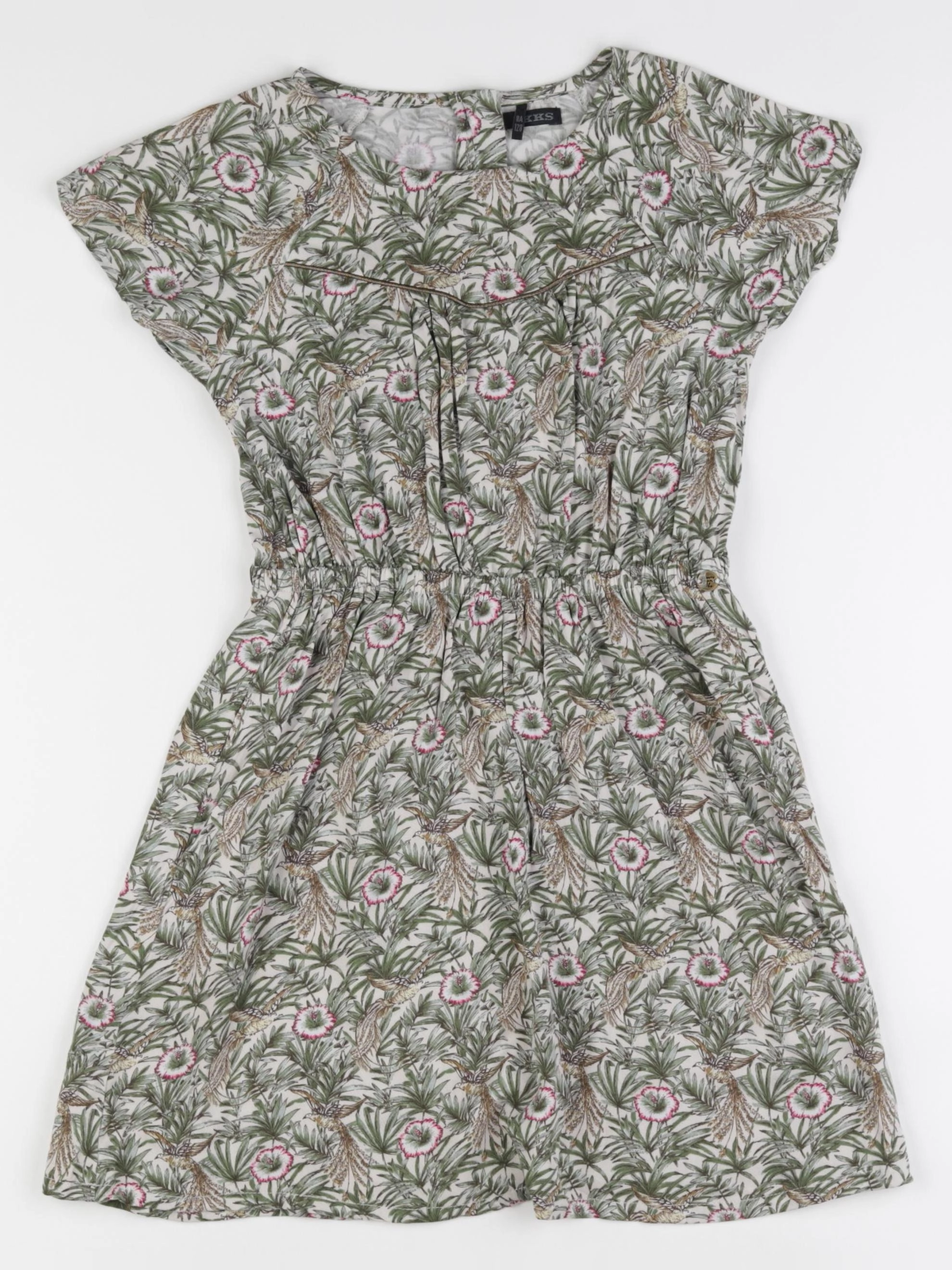 IKKS - robe vert - 8 ans