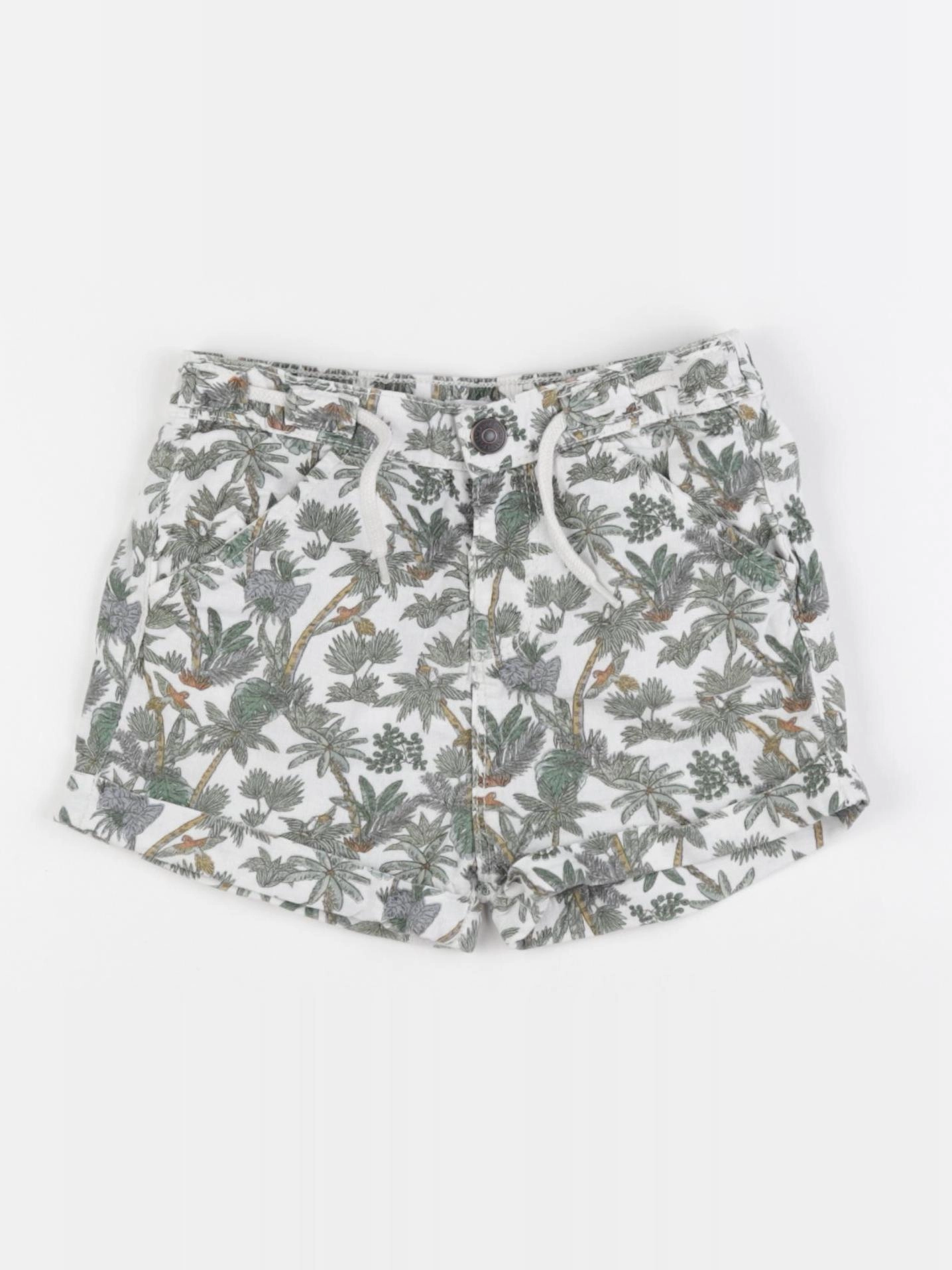 Vertbaudet - short vert - 24 mois