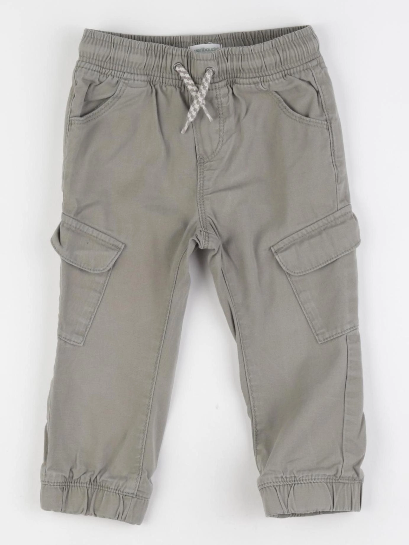 Vertbaudet - pantalon vert - 24 mois