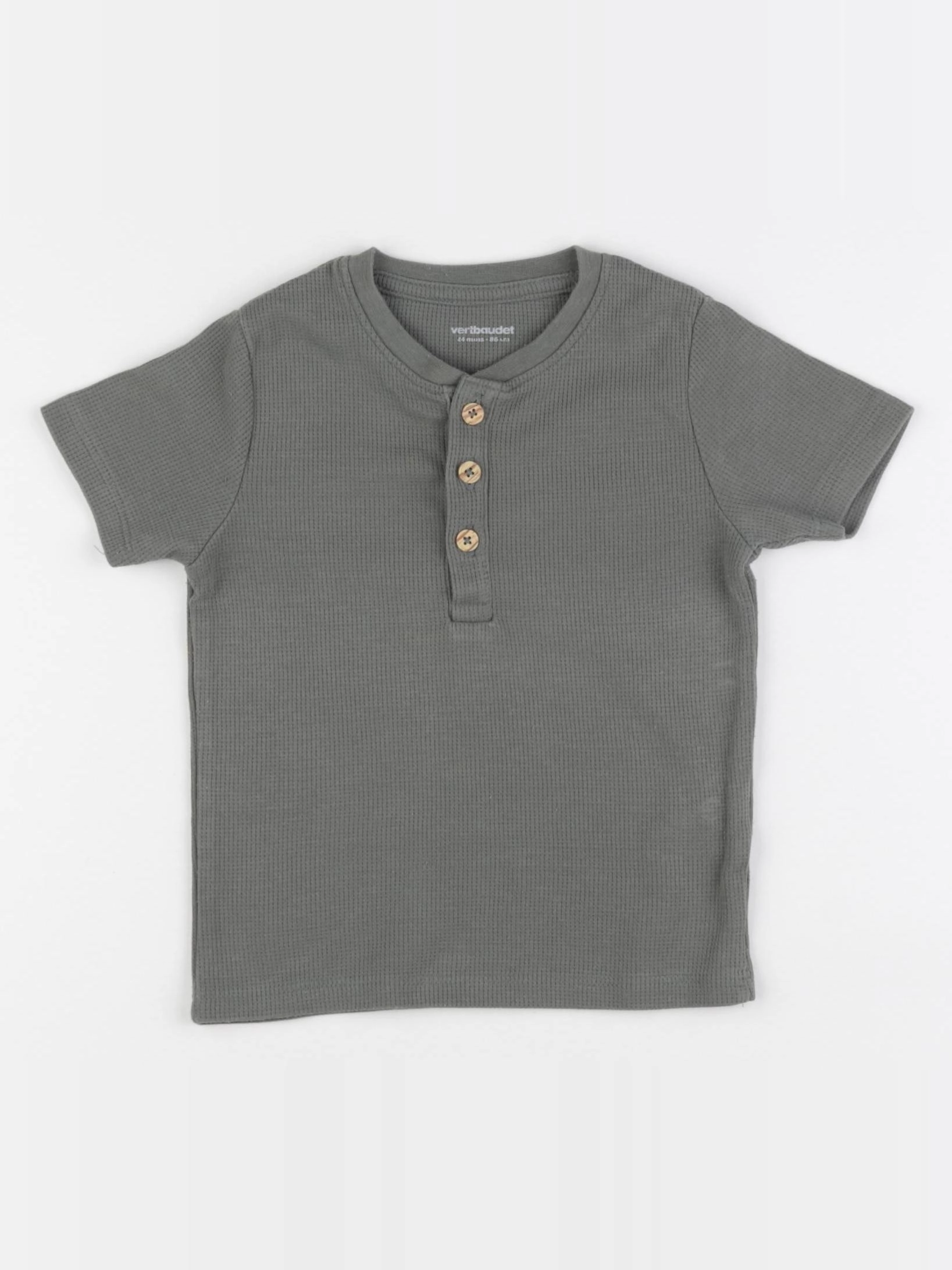 Vertbaudet - tee-shirt vert - 24 mois