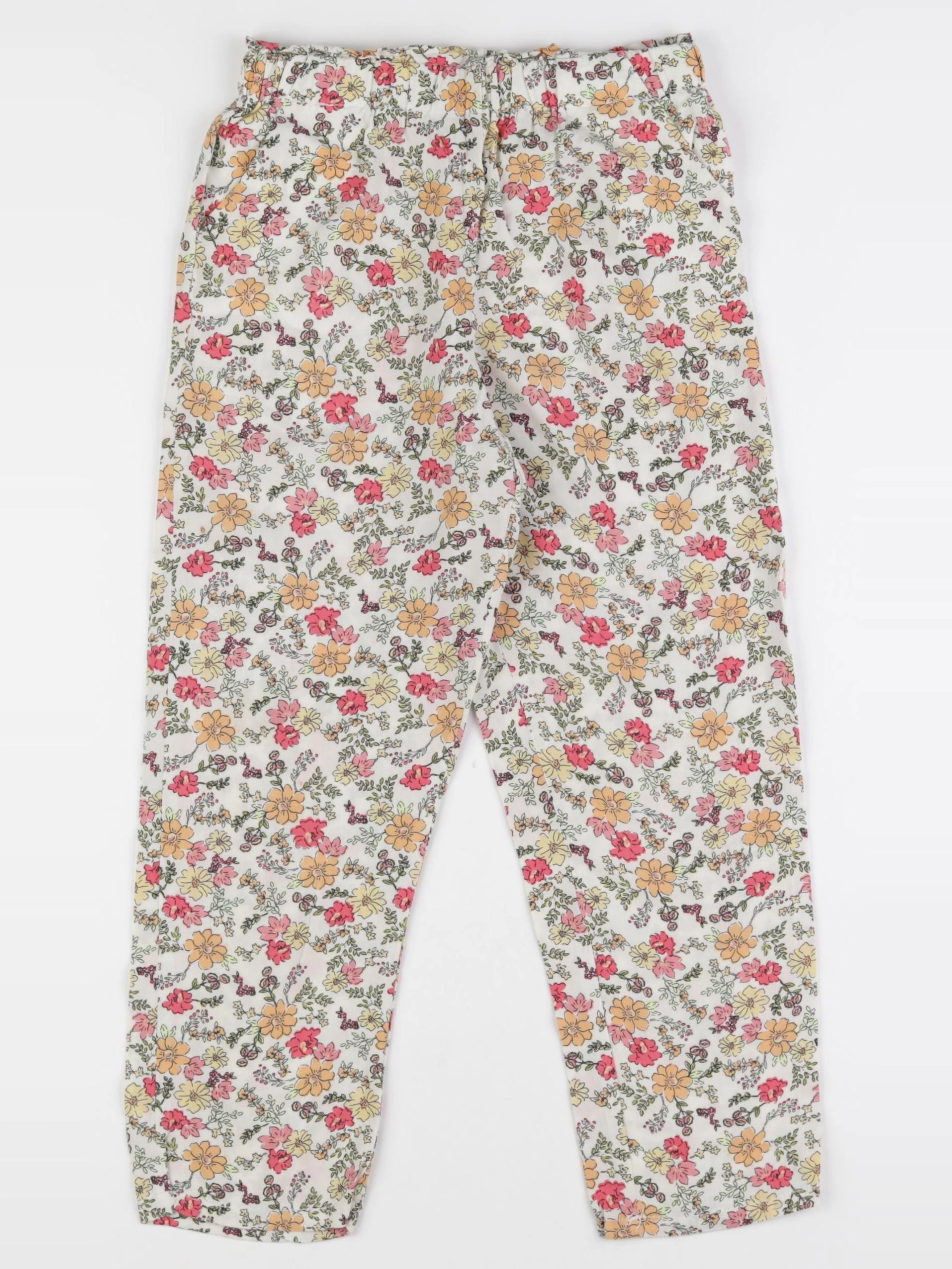 Vertbaudet - pantalon multicolore - 7 ans